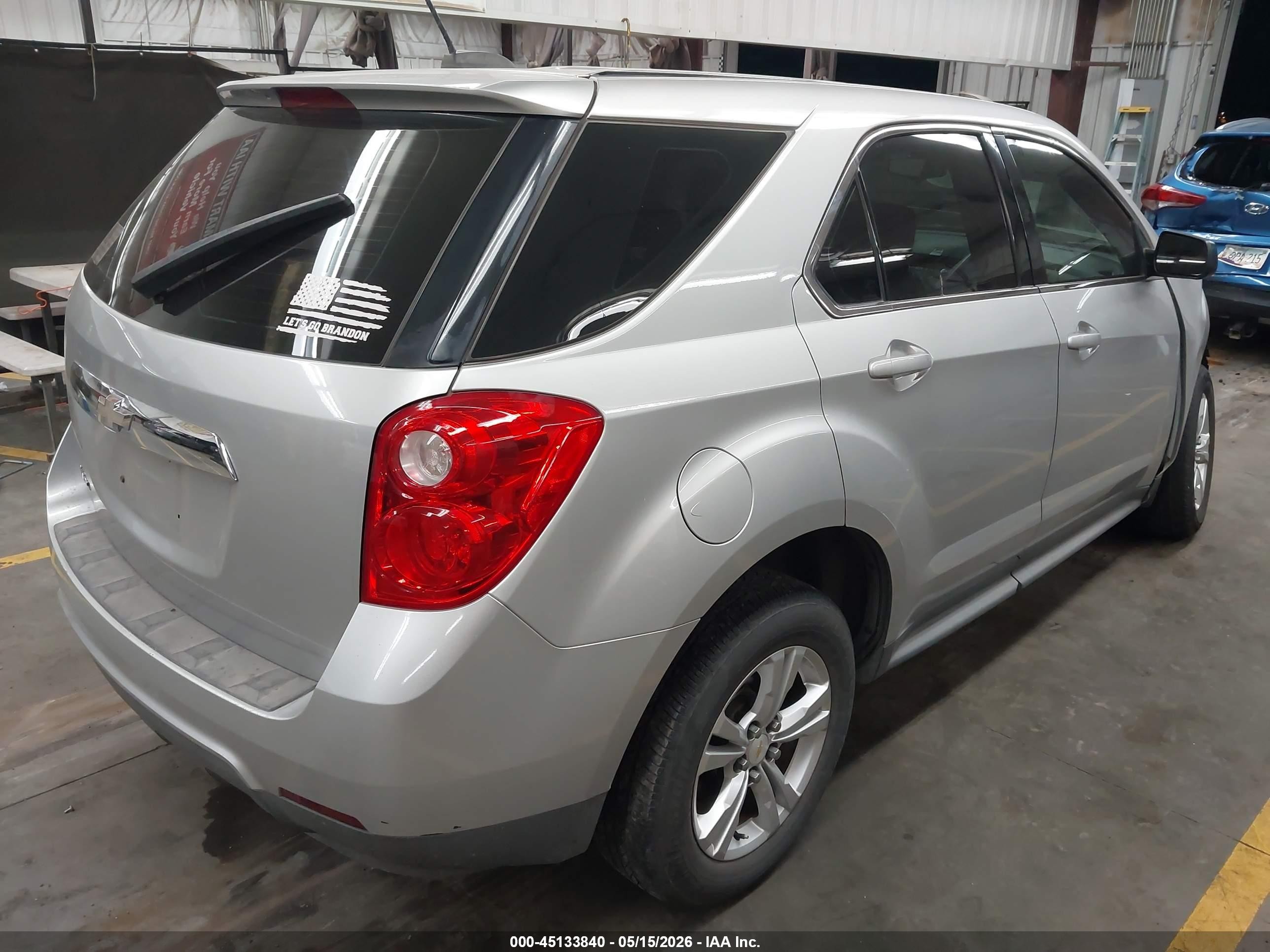 2015 Chevrolet Equinox Ls Серый vin: 2GNALAEK8F1166332