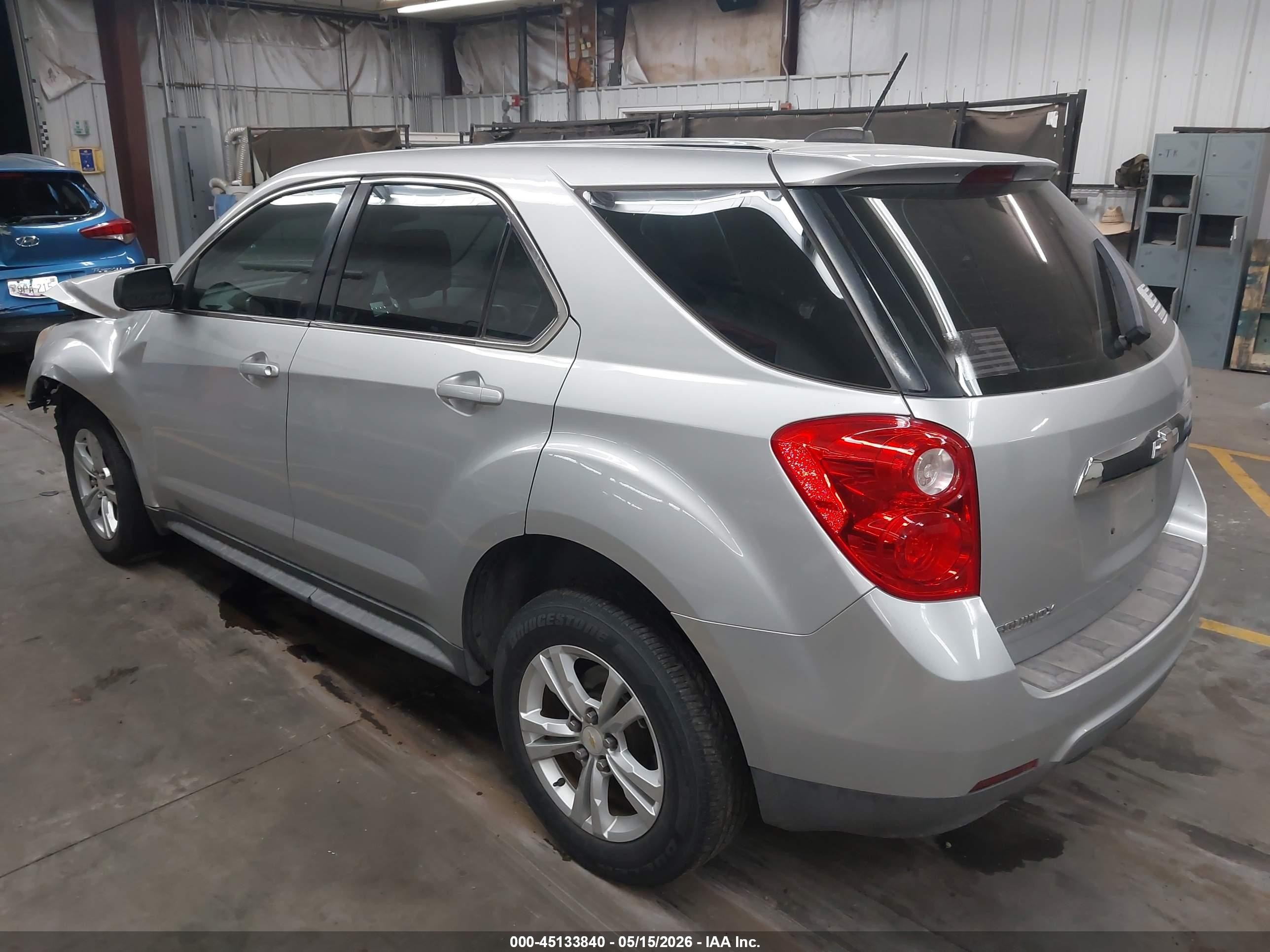 2015 Chevrolet Equinox Ls Серый vin: 2GNALAEK8F1166332