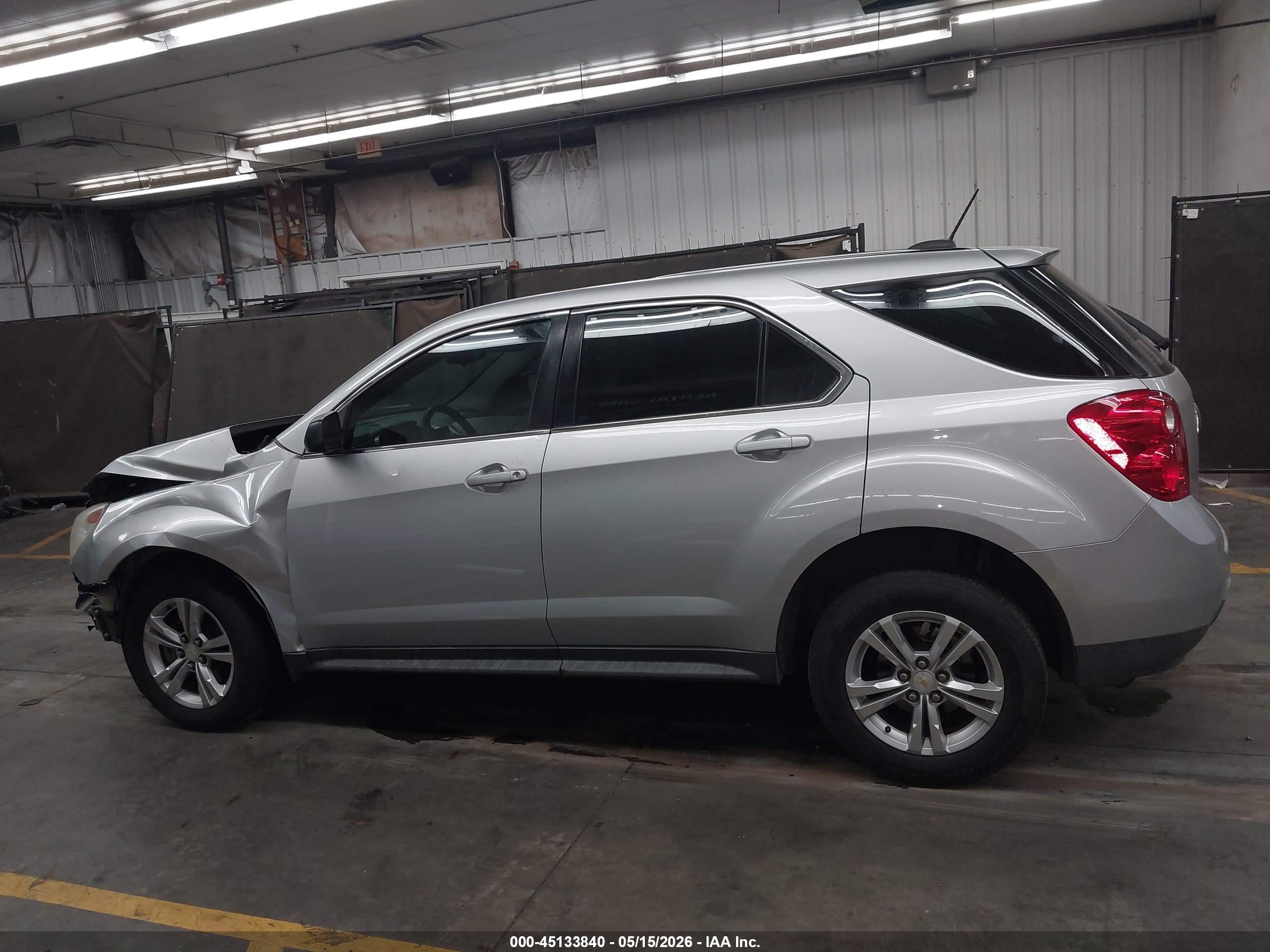 2015 Chevrolet Equinox Ls Серый vin: 2GNALAEK8F1166332