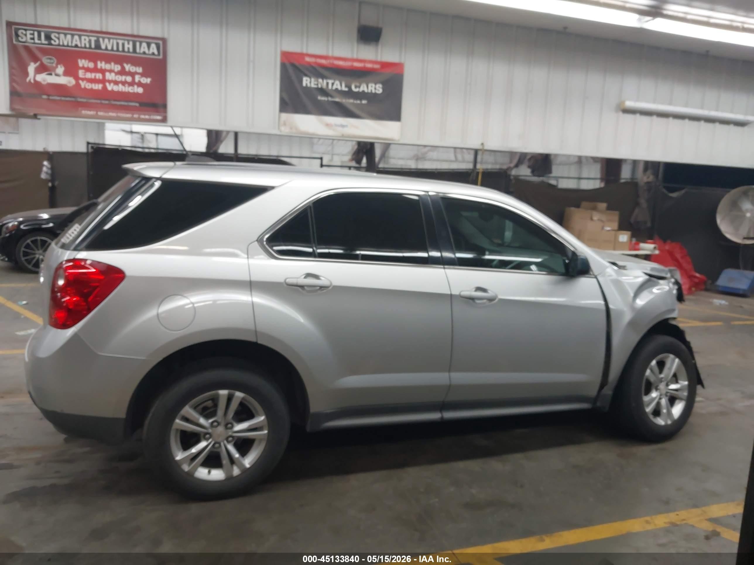 2015 Chevrolet Equinox Ls Серый vin: 2GNALAEK8F1166332