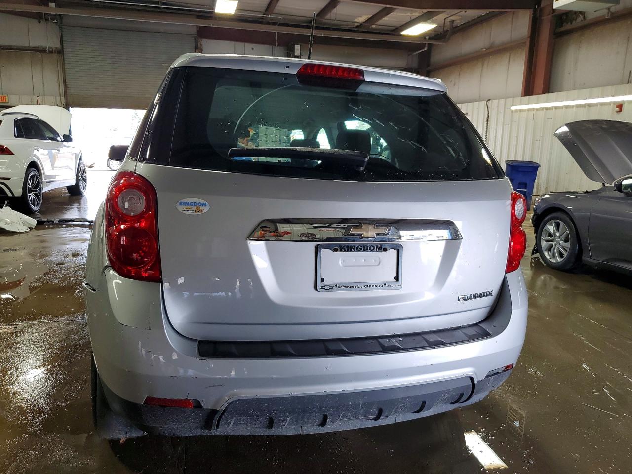 2015 Chevrolet Equinox Ls Silver vin: 2GNALAEK8F1172597