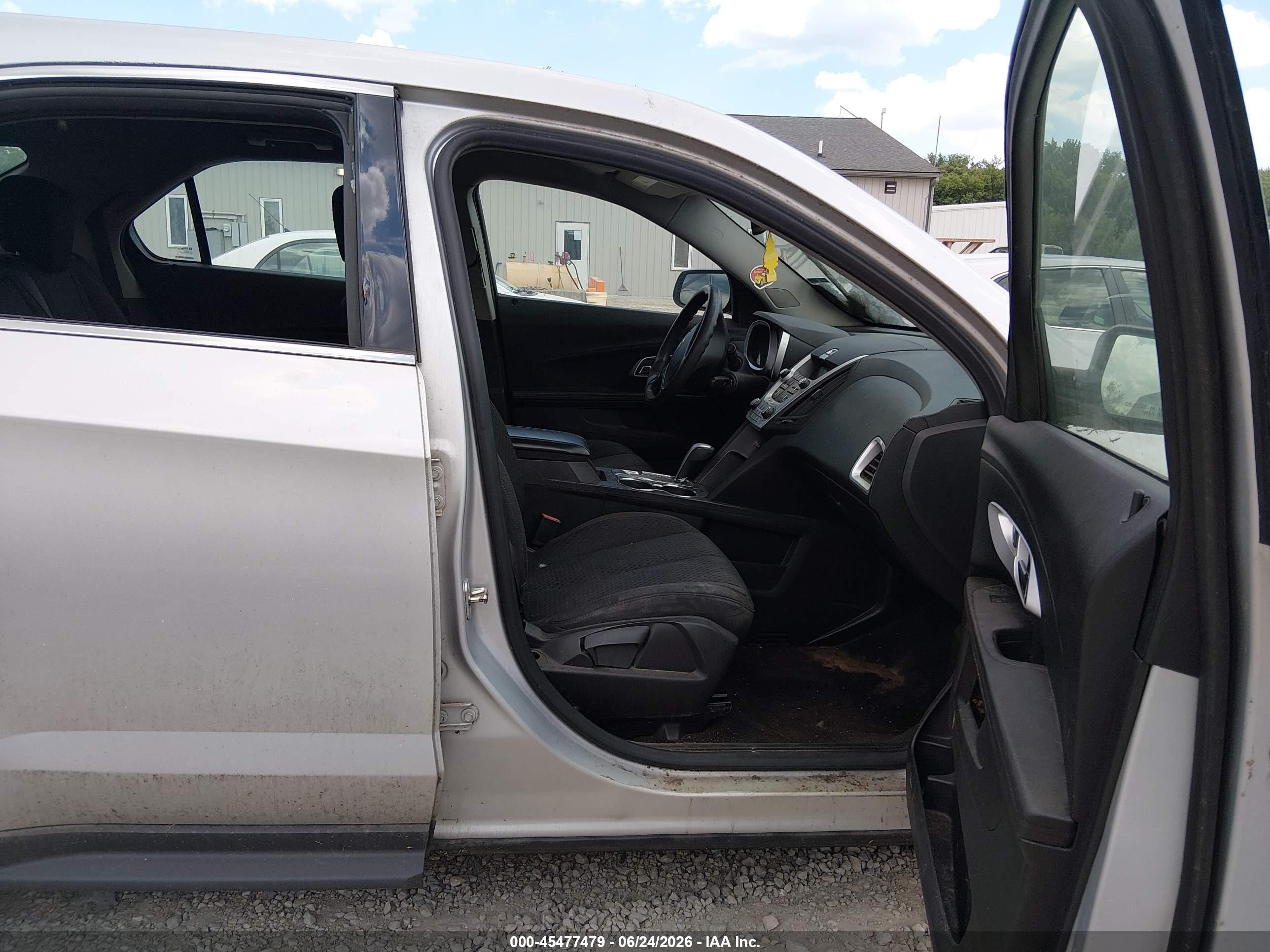 2015 Chevrolet Equinox Ls Silver vin: 2GNALAEK8F1174978