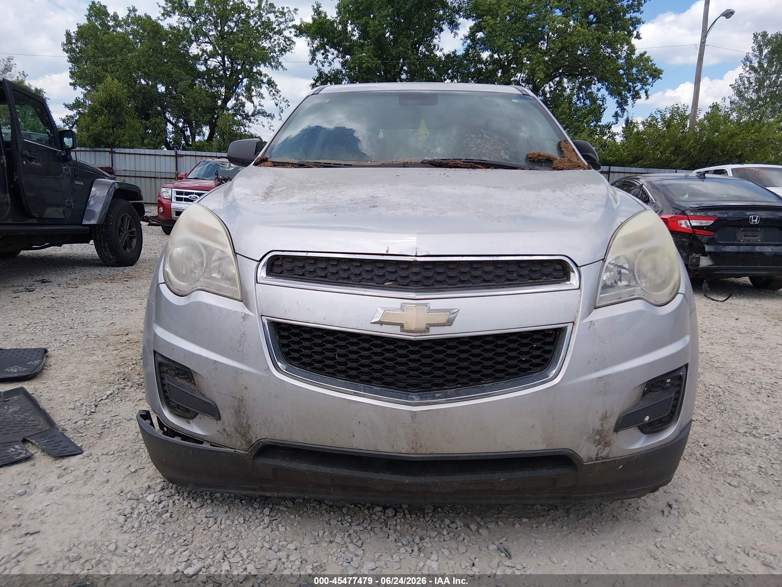 2015 Chevrolet Equinox Ls Silver vin: 2GNALAEK8F1174978