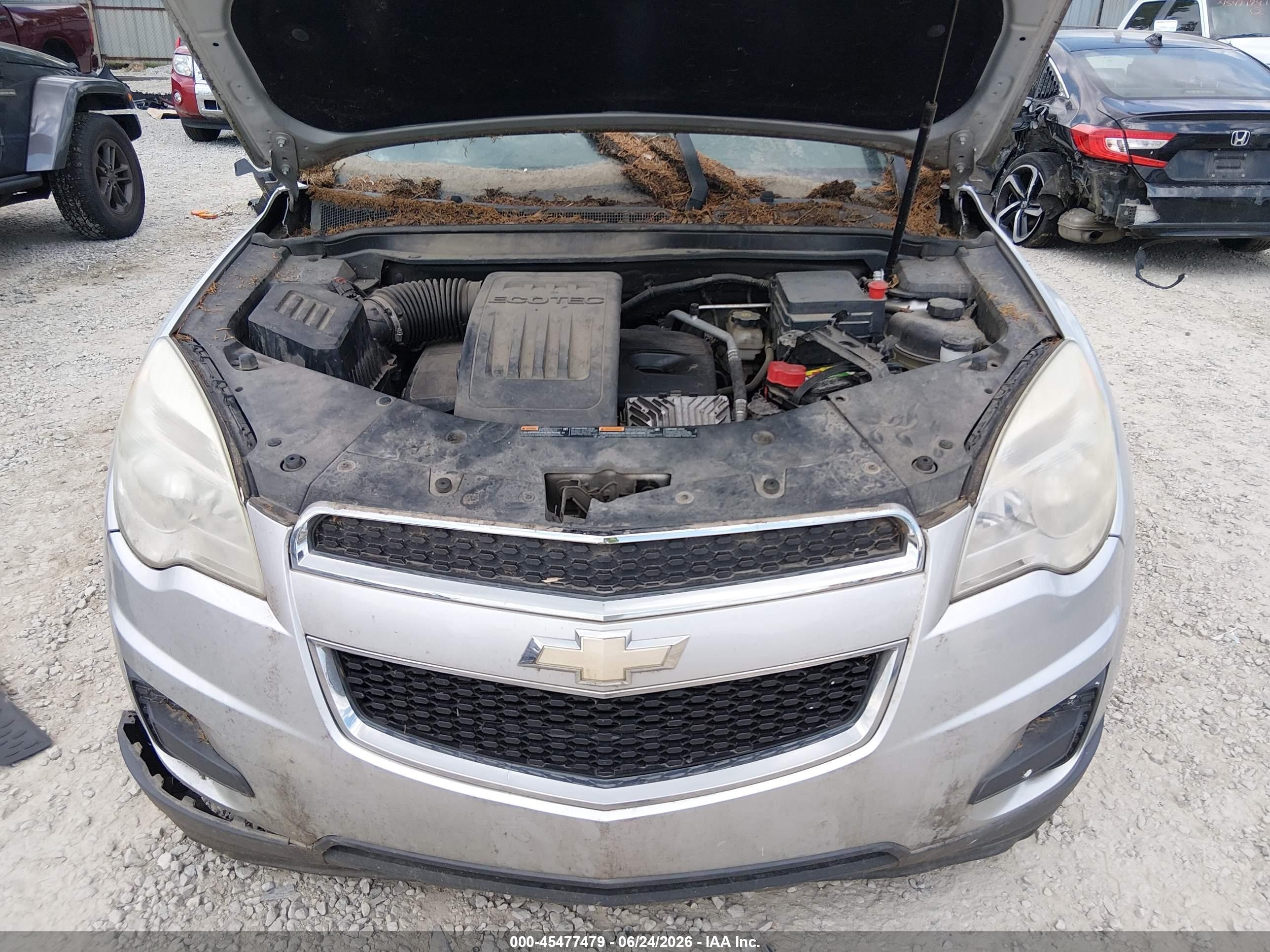 2015 Chevrolet Equinox Ls Silver vin: 2GNALAEK8F1174978