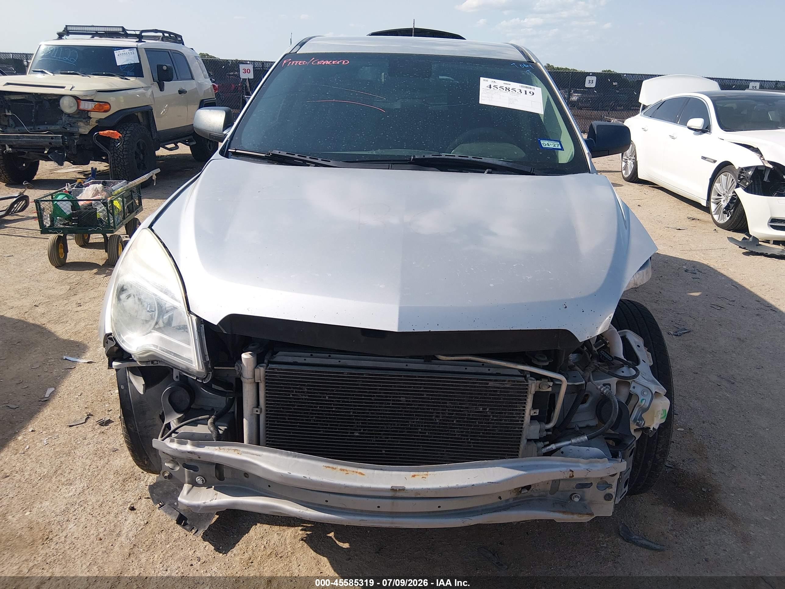2015 Chevrolet Equinox Ls Silver vin: 2GNALAEK8F1176634