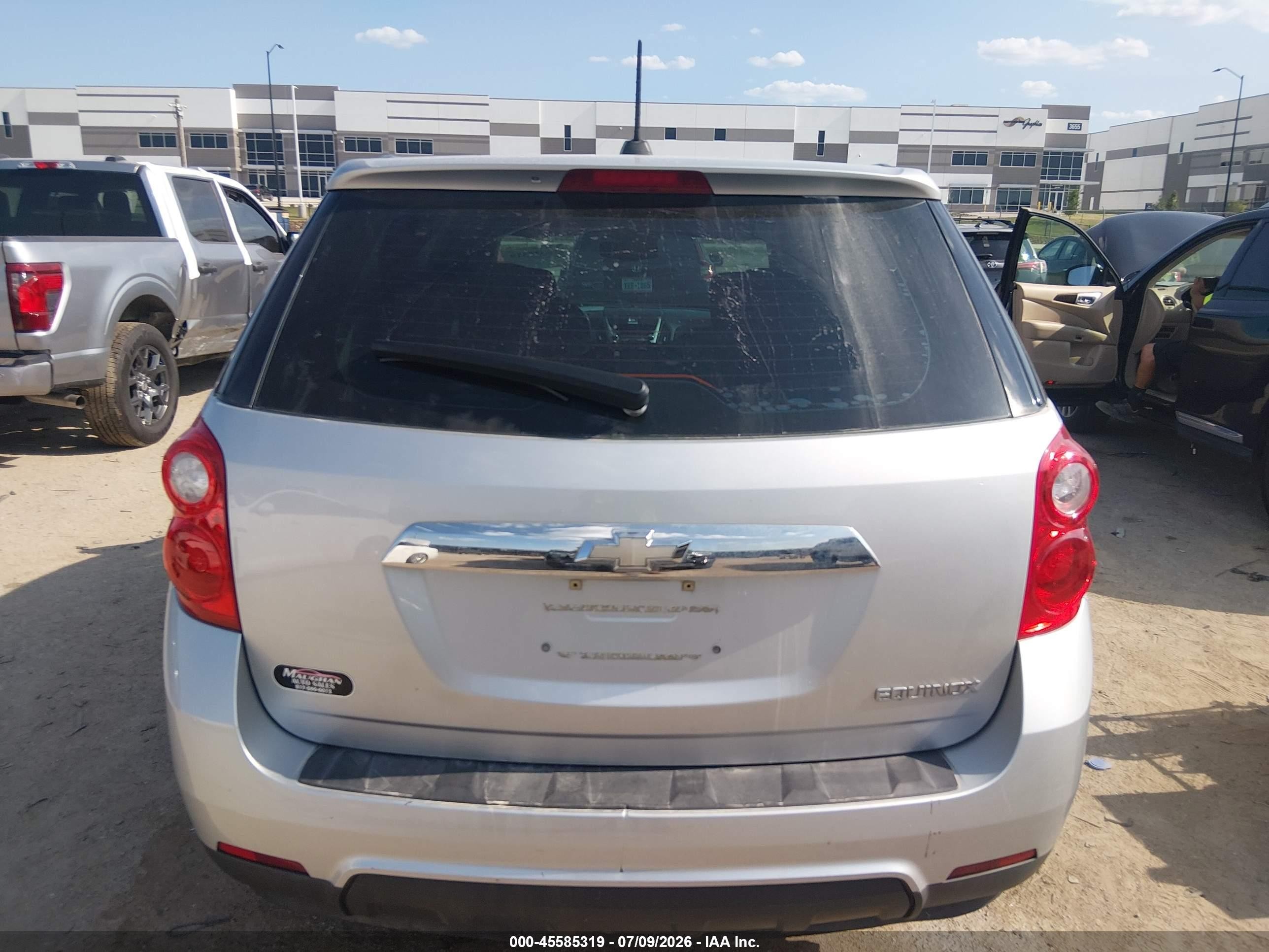 2015 Chevrolet Equinox Ls Silver vin: 2GNALAEK8F1176634