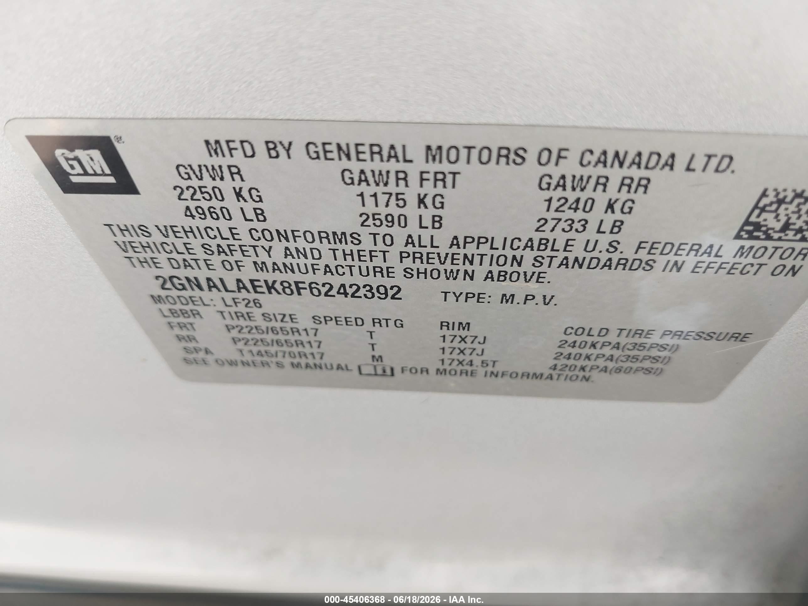 2015 Chevrolet Equinox Ls Silver vin: 2GNALAEK8F6242392