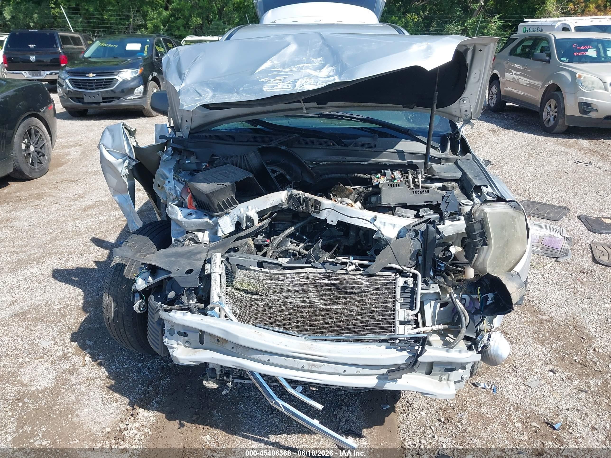 2015 Chevrolet Equinox Ls Silver vin: 2GNALAEK8F6242392