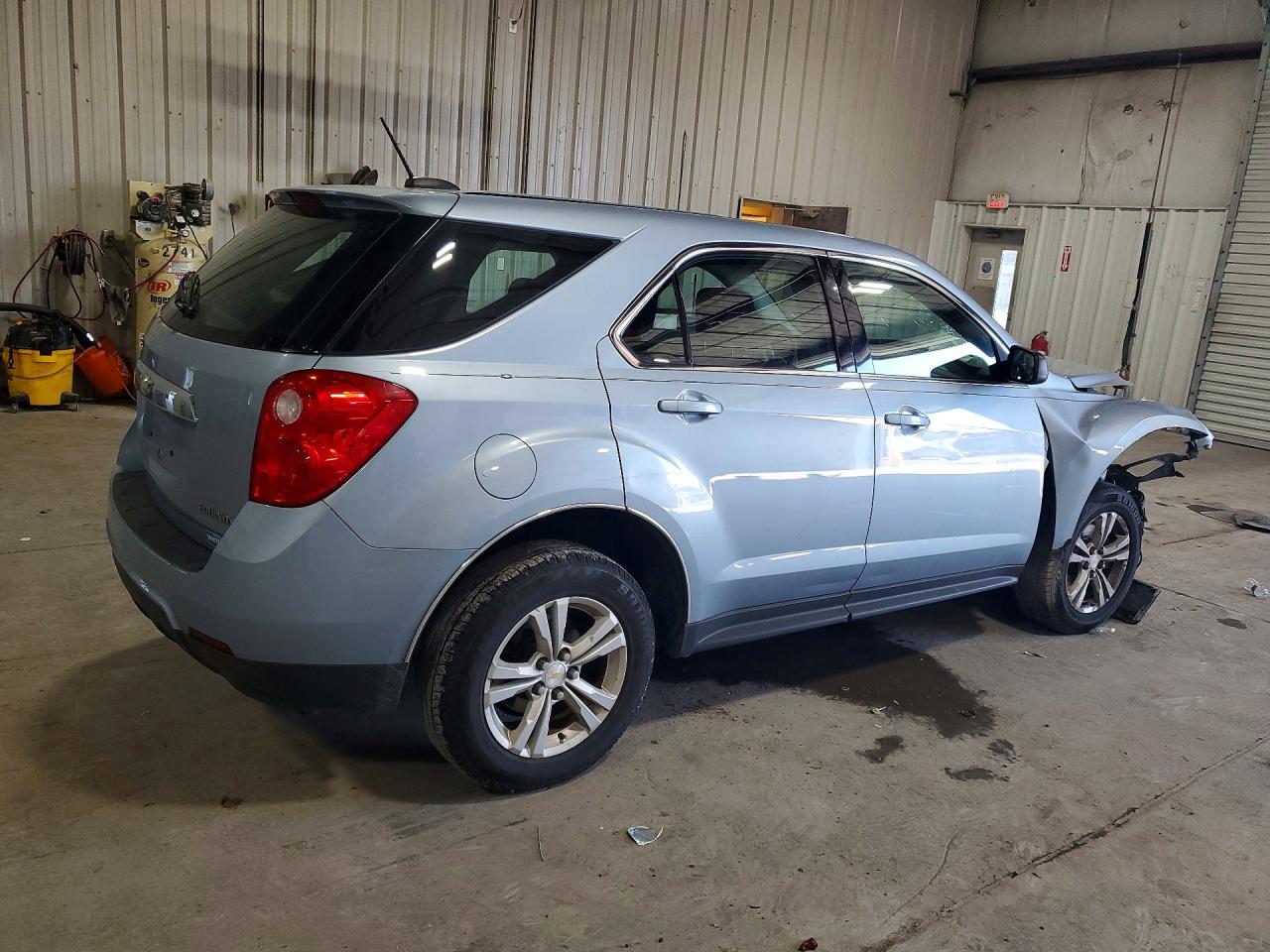 2015 Chevrolet Equinox Ls Blue vin: 2GNALAEK8F6281886