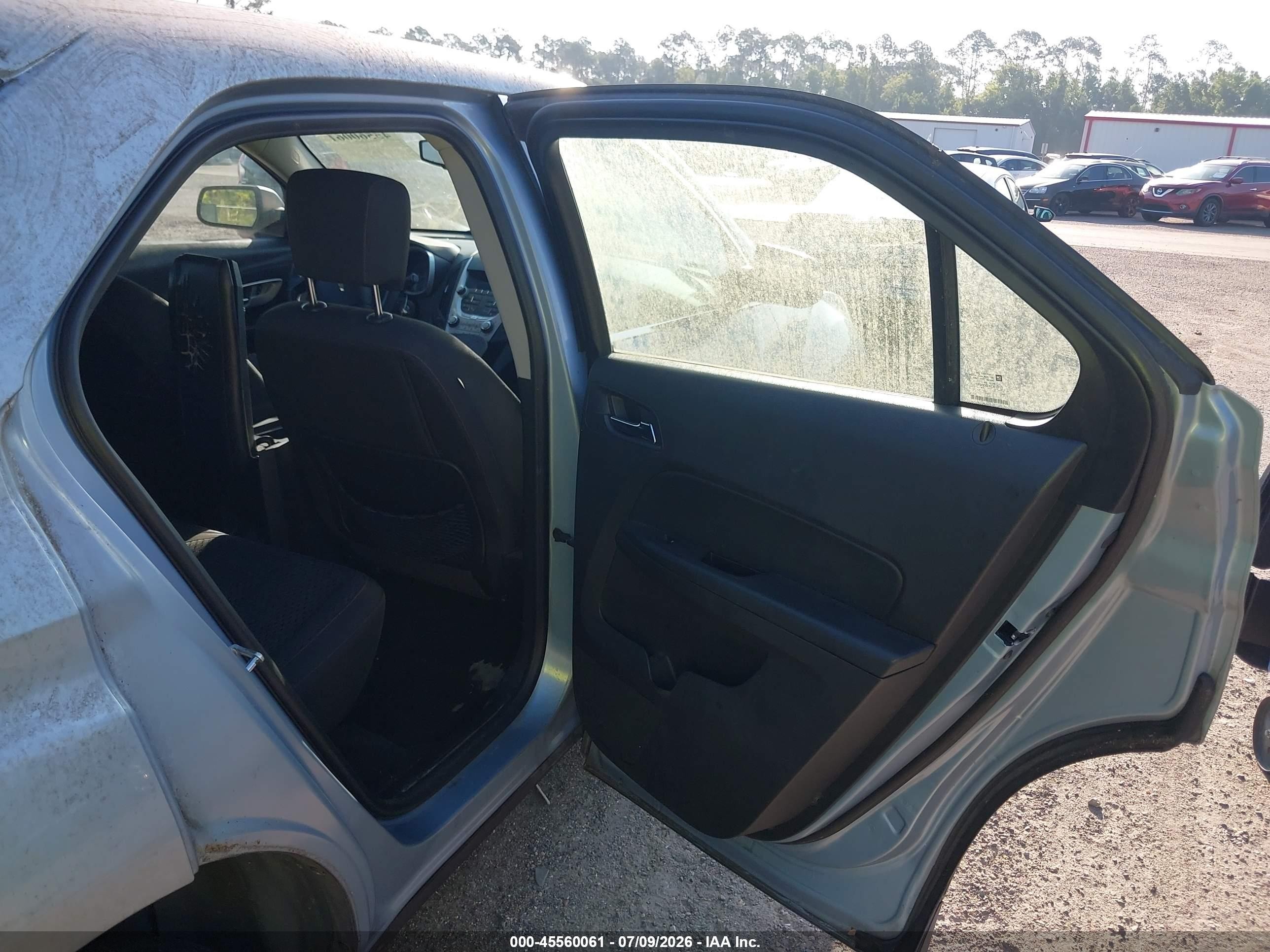 2015 Chevrolet Equinox Ls Blue vin: 2GNALAEK8F6316264