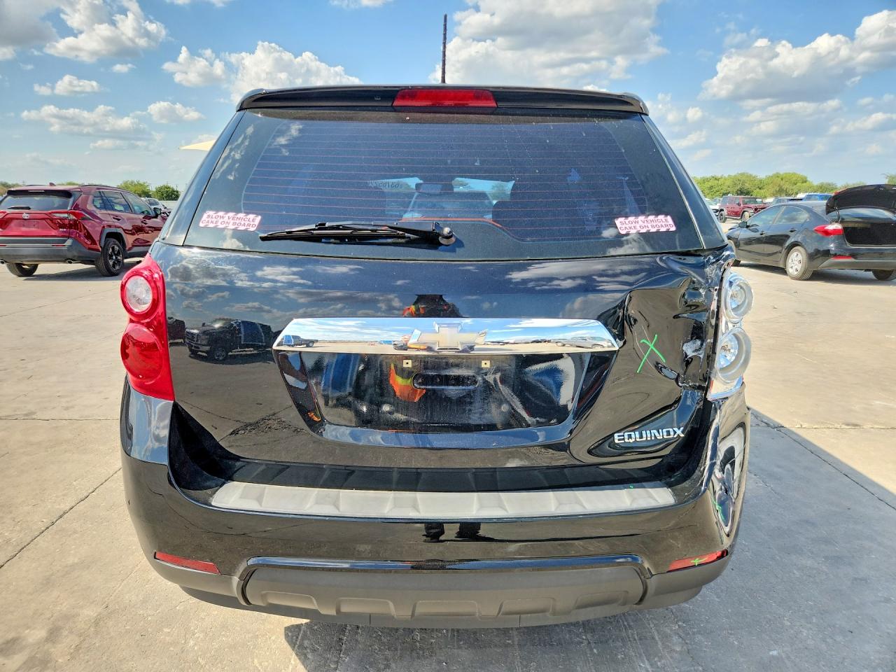 2015 Chevrolet Equinox Ls Черный vin: 2GNALAEK8F6429342