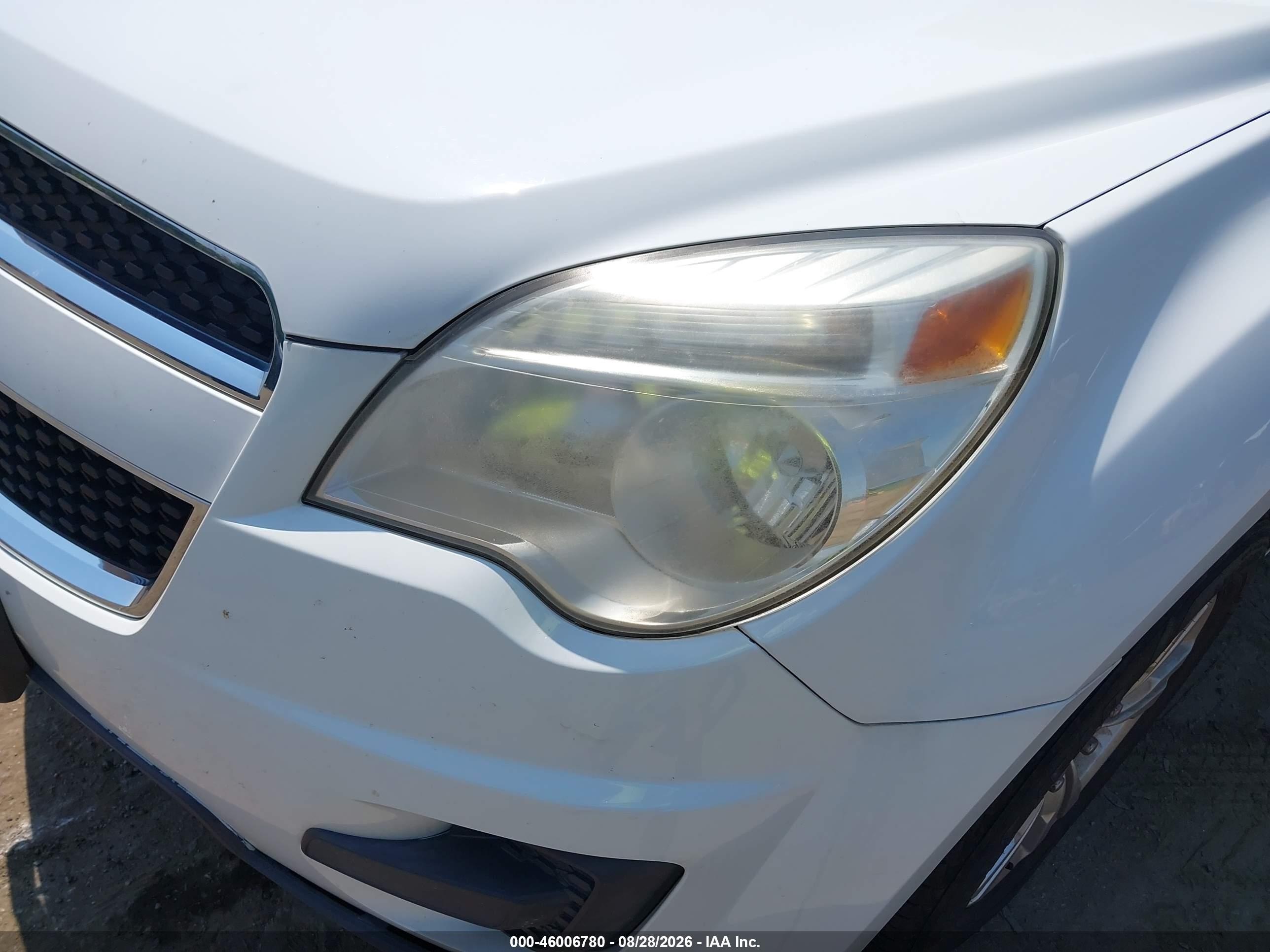 2015 Chevrolet Equinox Ls White vin: 2GNALAEK8F6433035