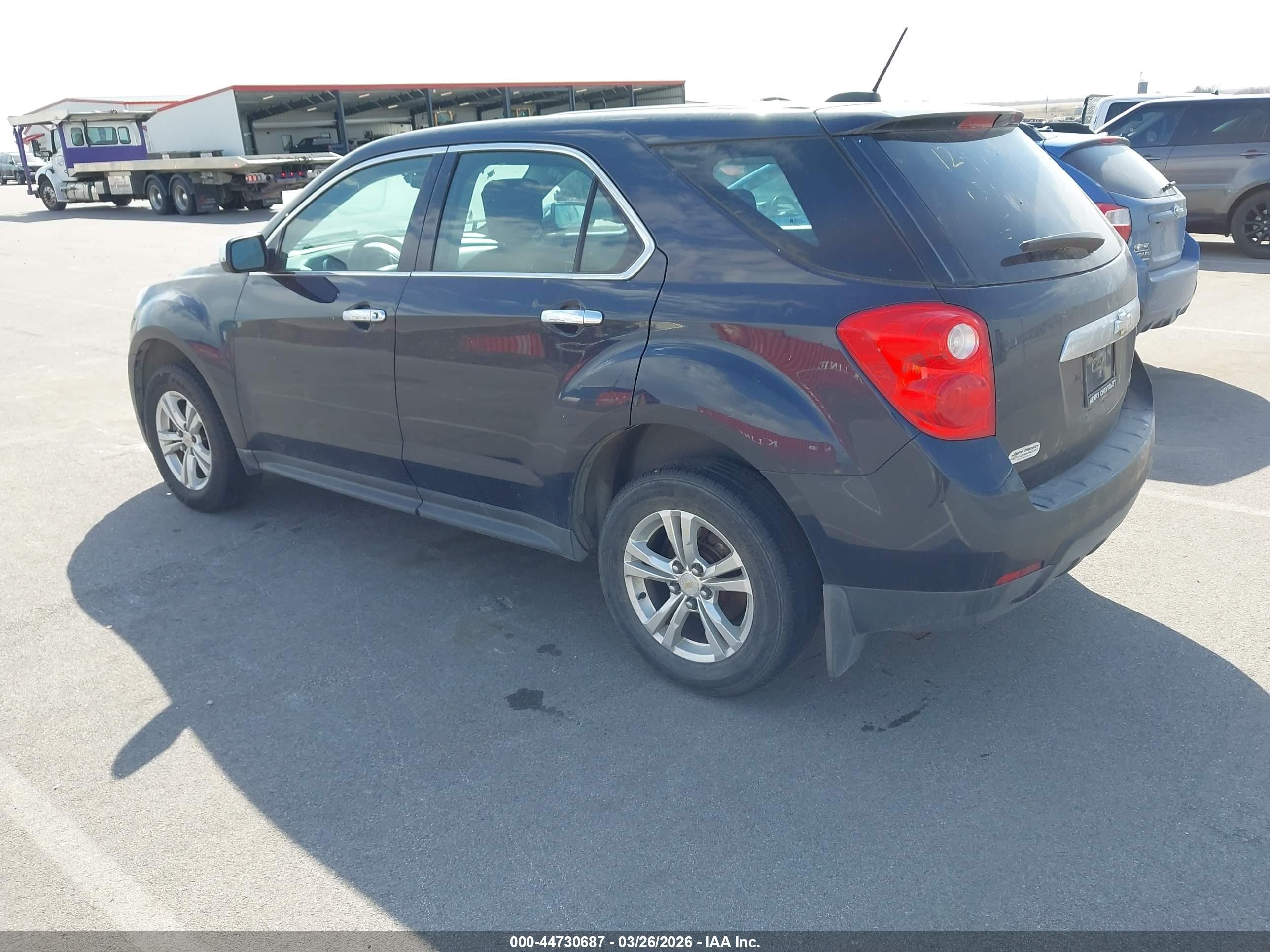 2015 Chevrolet Equinox Ls Blue vin: 2GNALAEK8F6438025