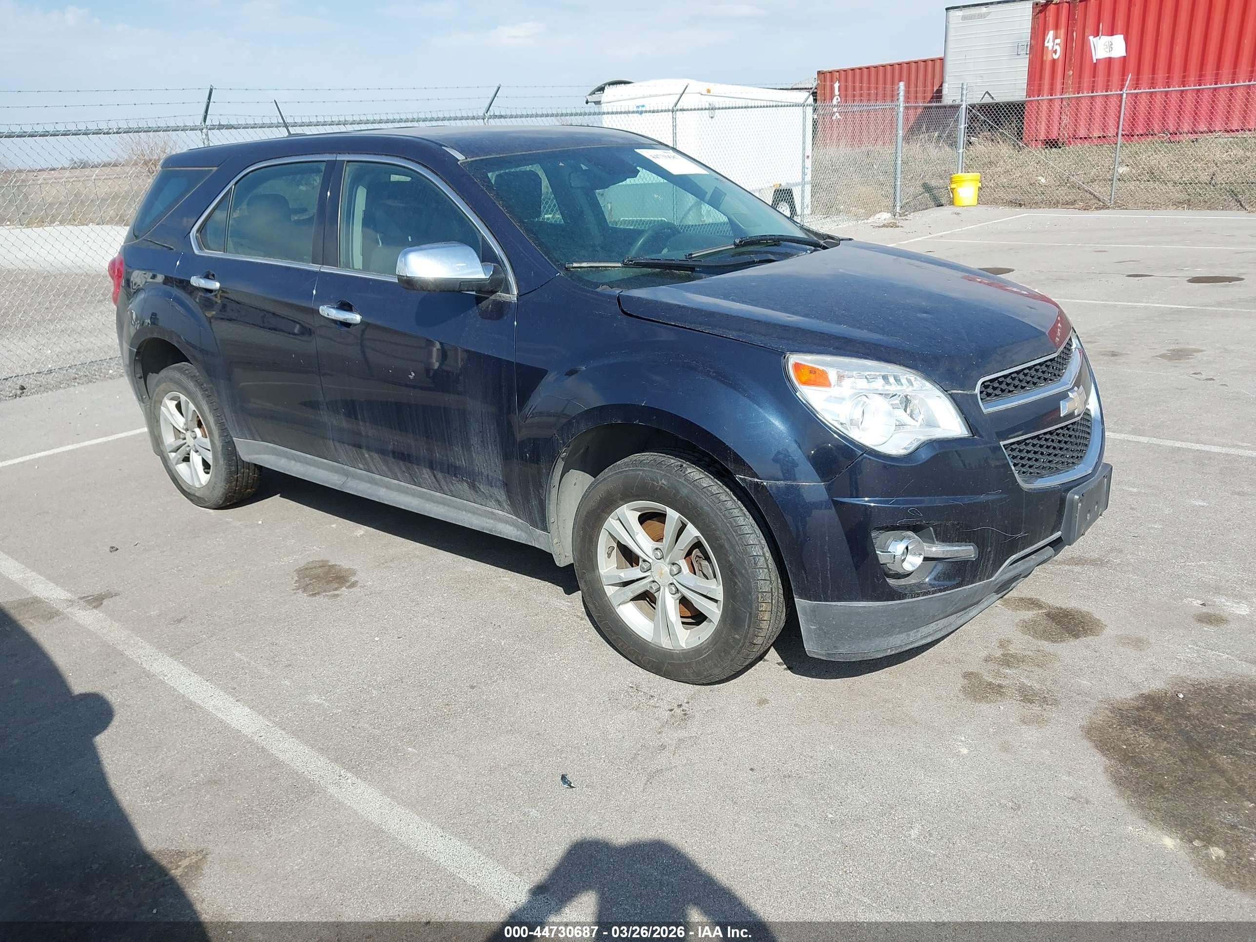 2015 Chevrolet Equinox Ls Blue vin: 2GNALAEK8F6438025