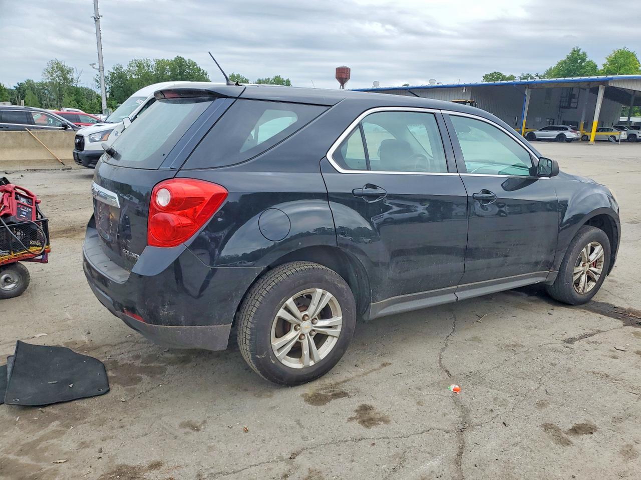 2014 Chevrolet Equinox Ls Black vin: 2GNALAEK9E1121995