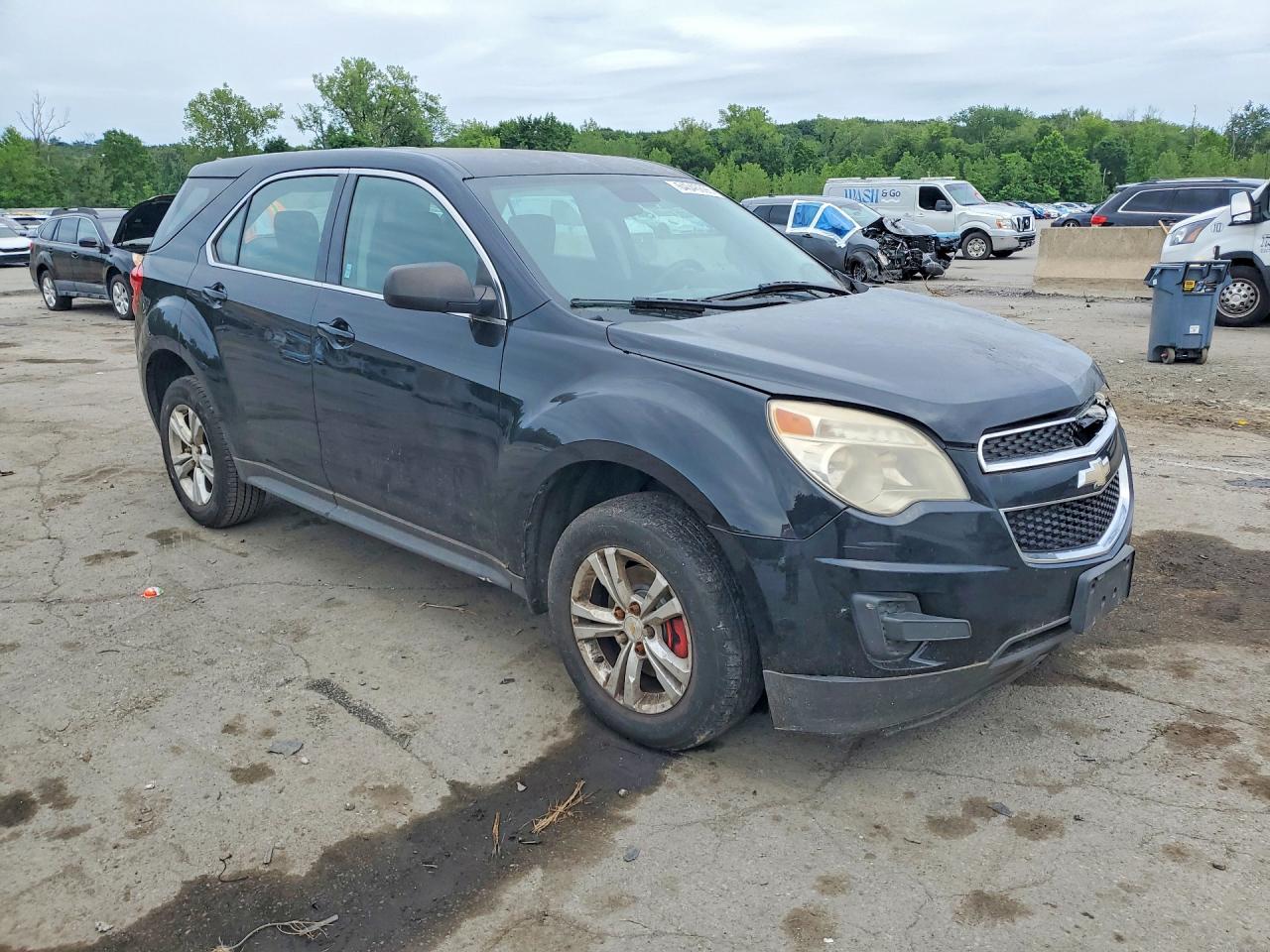 2014 Chevrolet Equinox Ls Black vin: 2GNALAEK9E1121995