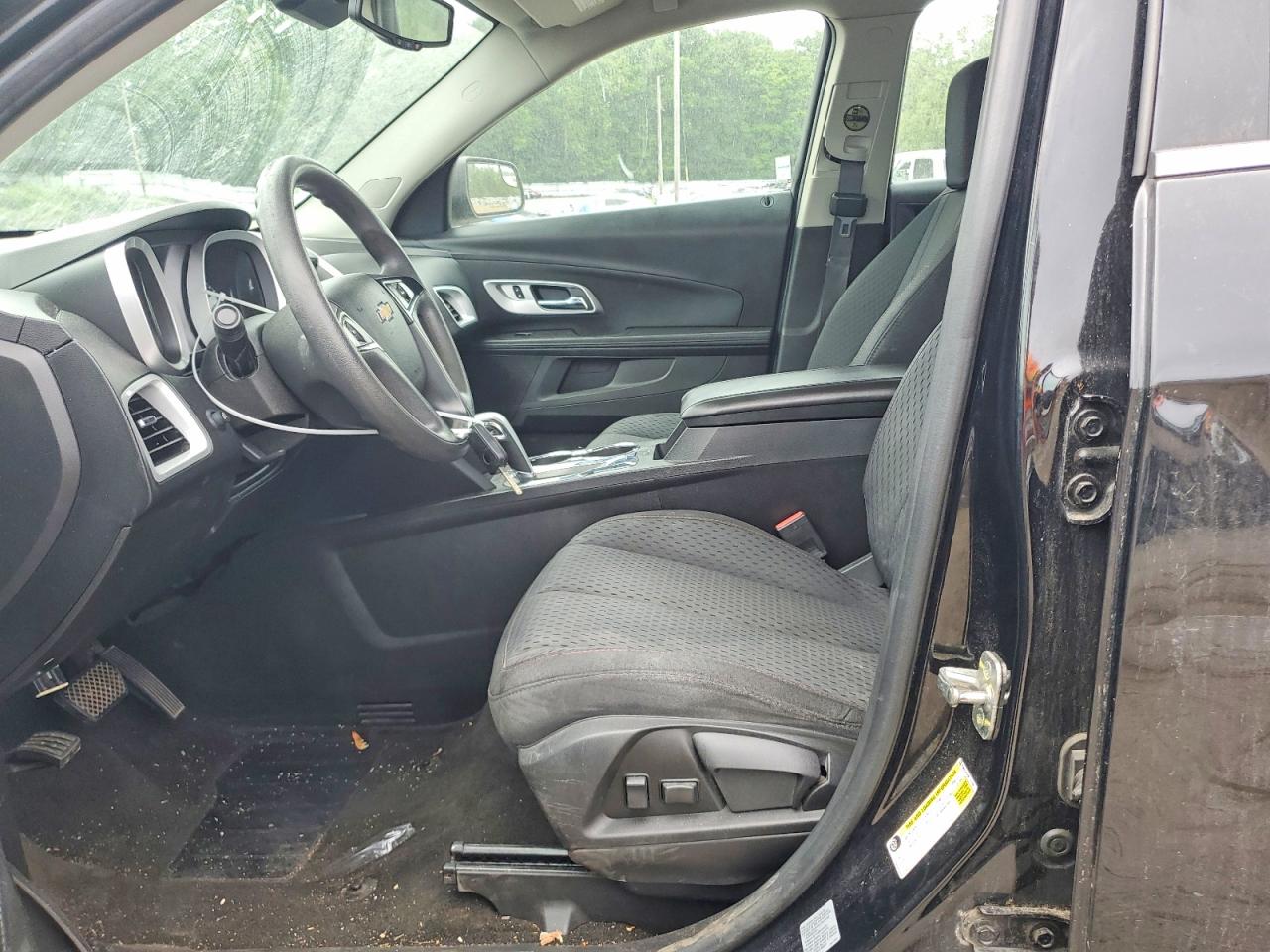 2014 Chevrolet Equinox Ls Black vin: 2GNALAEK9E1121995