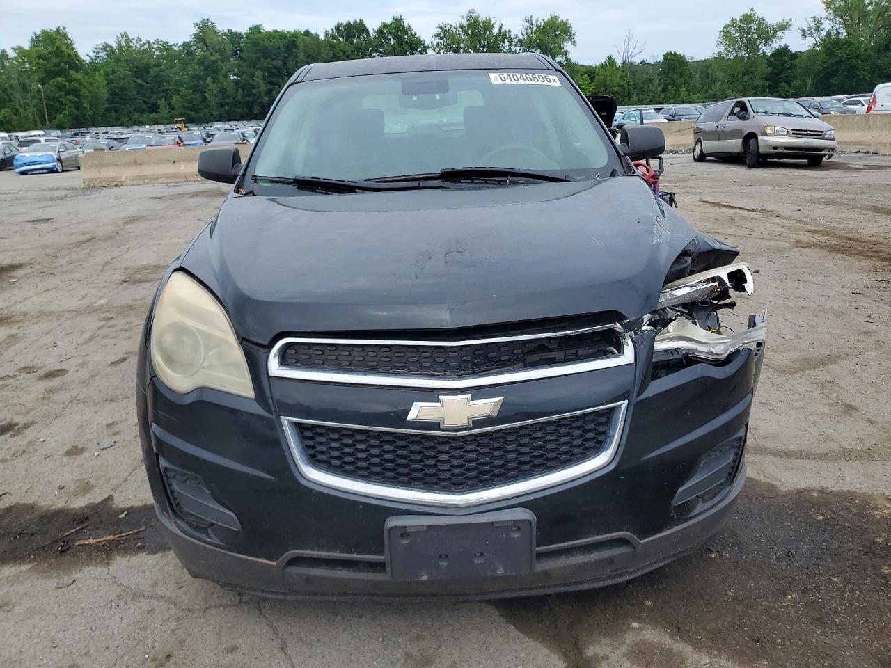 2014 Chevrolet Equinox Ls Black vin: 2GNALAEK9E1121995