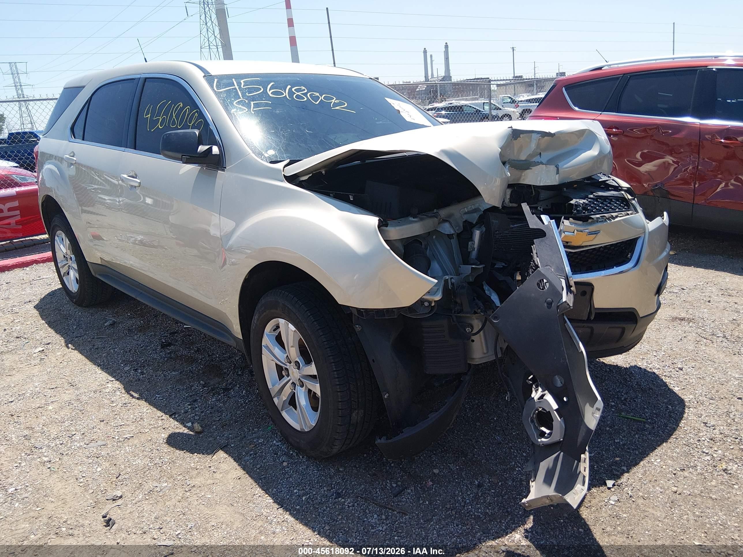 2014 Chevrolet Equinox Ls Gold vin: 2GNALAEK9E1174082