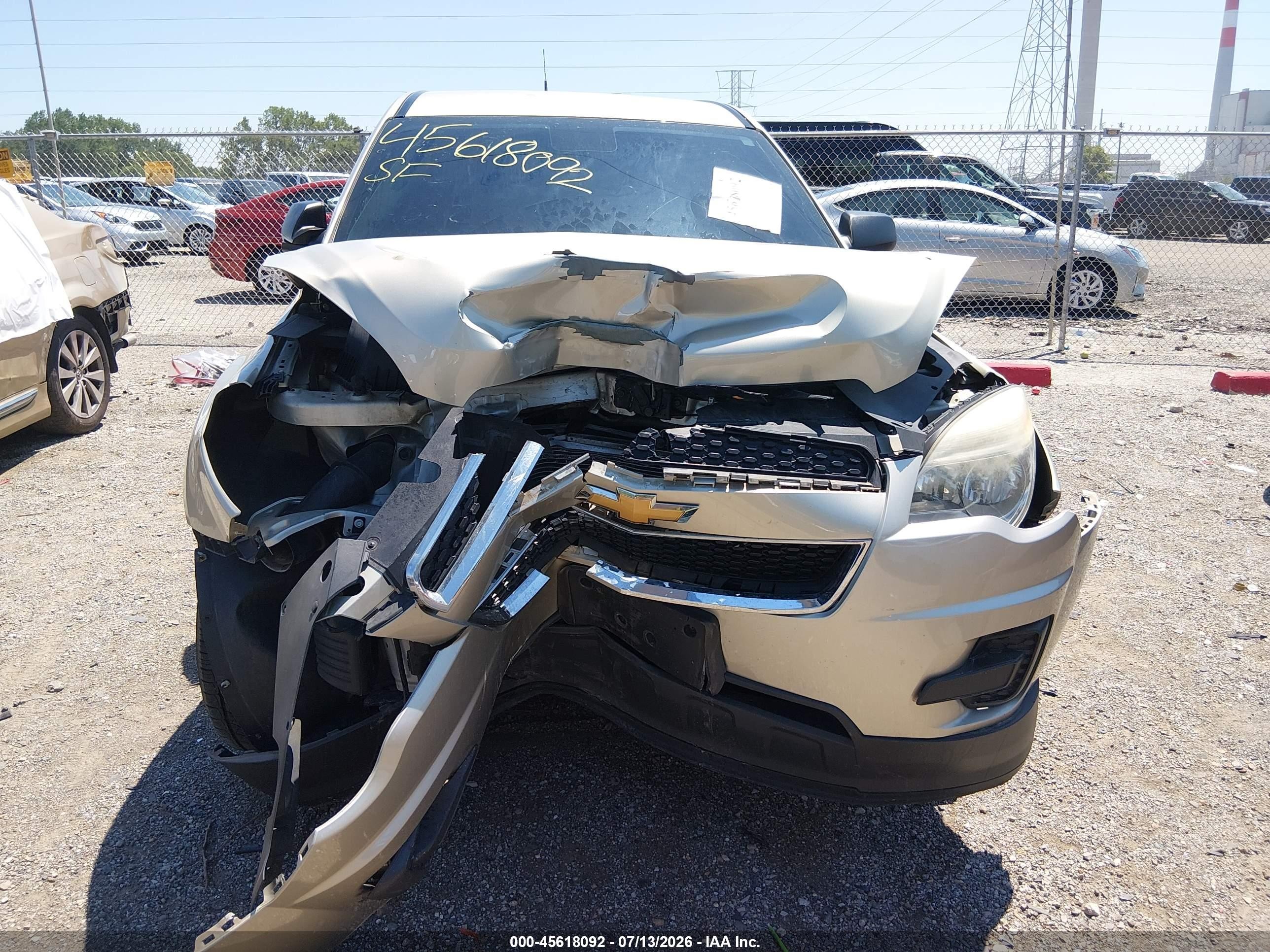 2014 Chevrolet Equinox Ls Gold vin: 2GNALAEK9E1174082