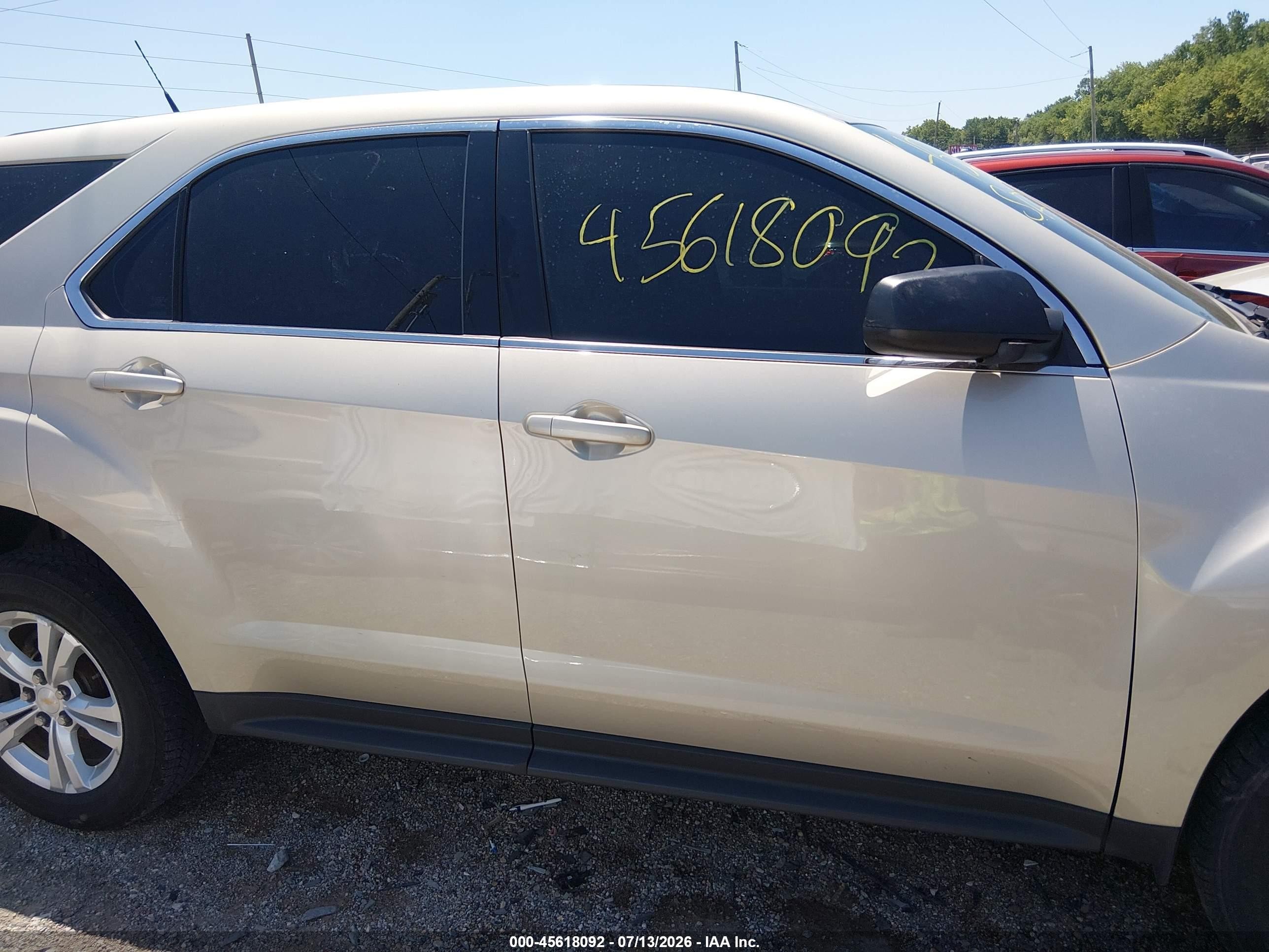 2014 Chevrolet Equinox Ls Gold vin: 2GNALAEK9E1174082