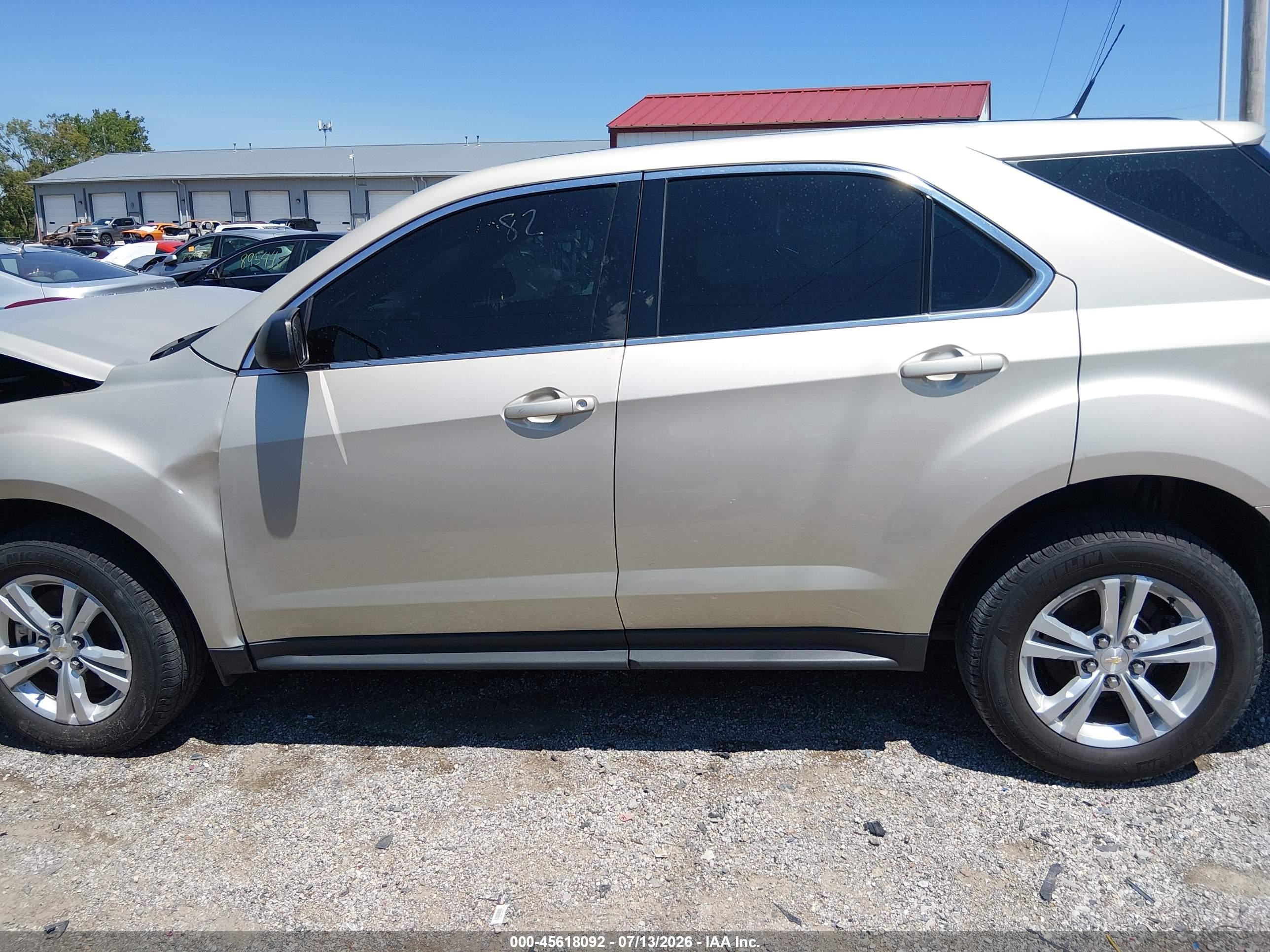 2014 Chevrolet Equinox Ls Gold vin: 2GNALAEK9E1174082