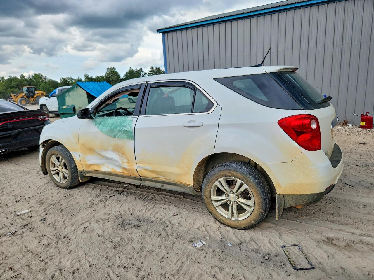 2014 Chevrolet Equinox Ls White vin: 2GNALAEK9E6159763