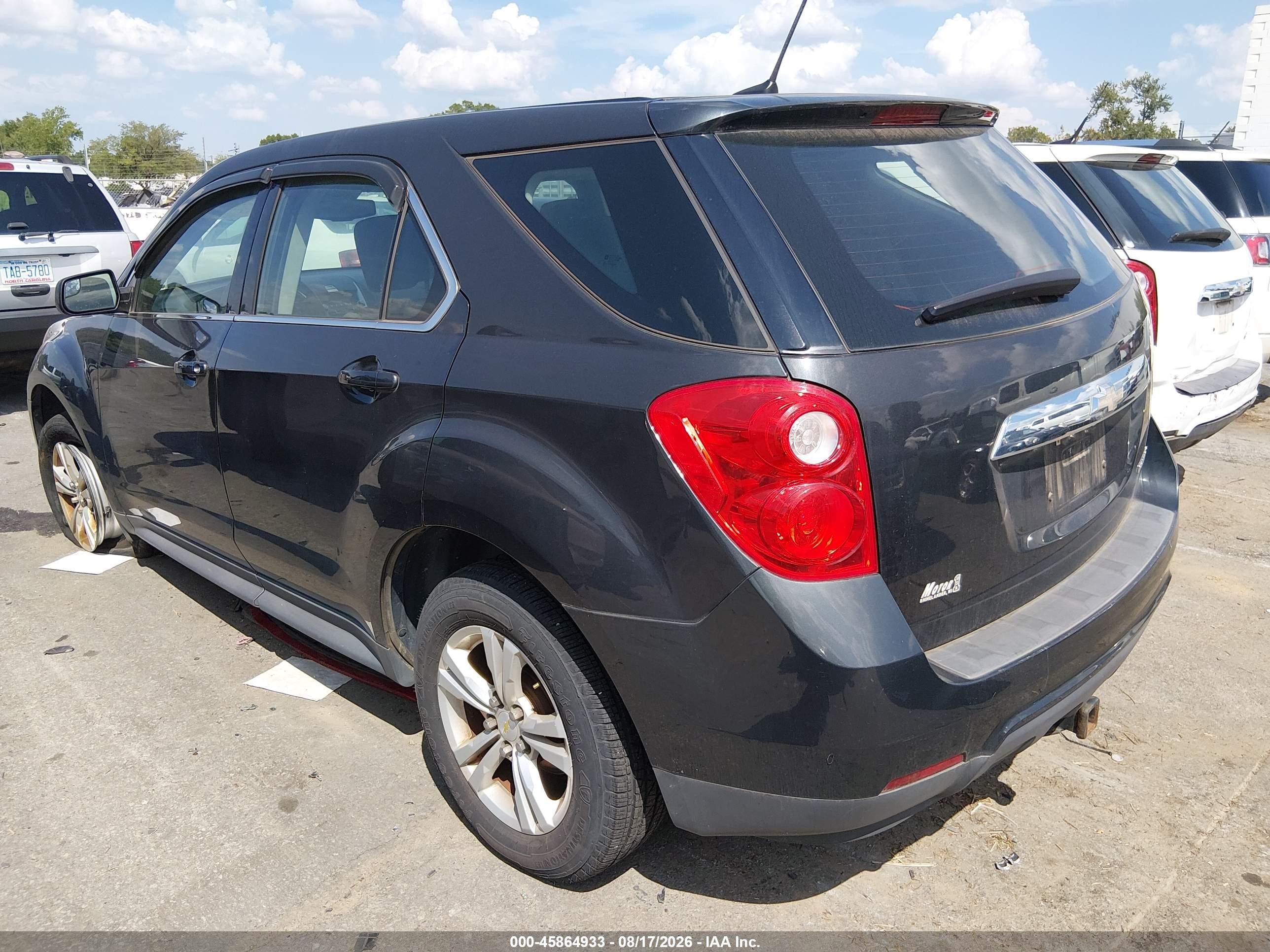 2014 Chevrolet Equinox Ls Gray vin: 2GNALAEK9E6176143