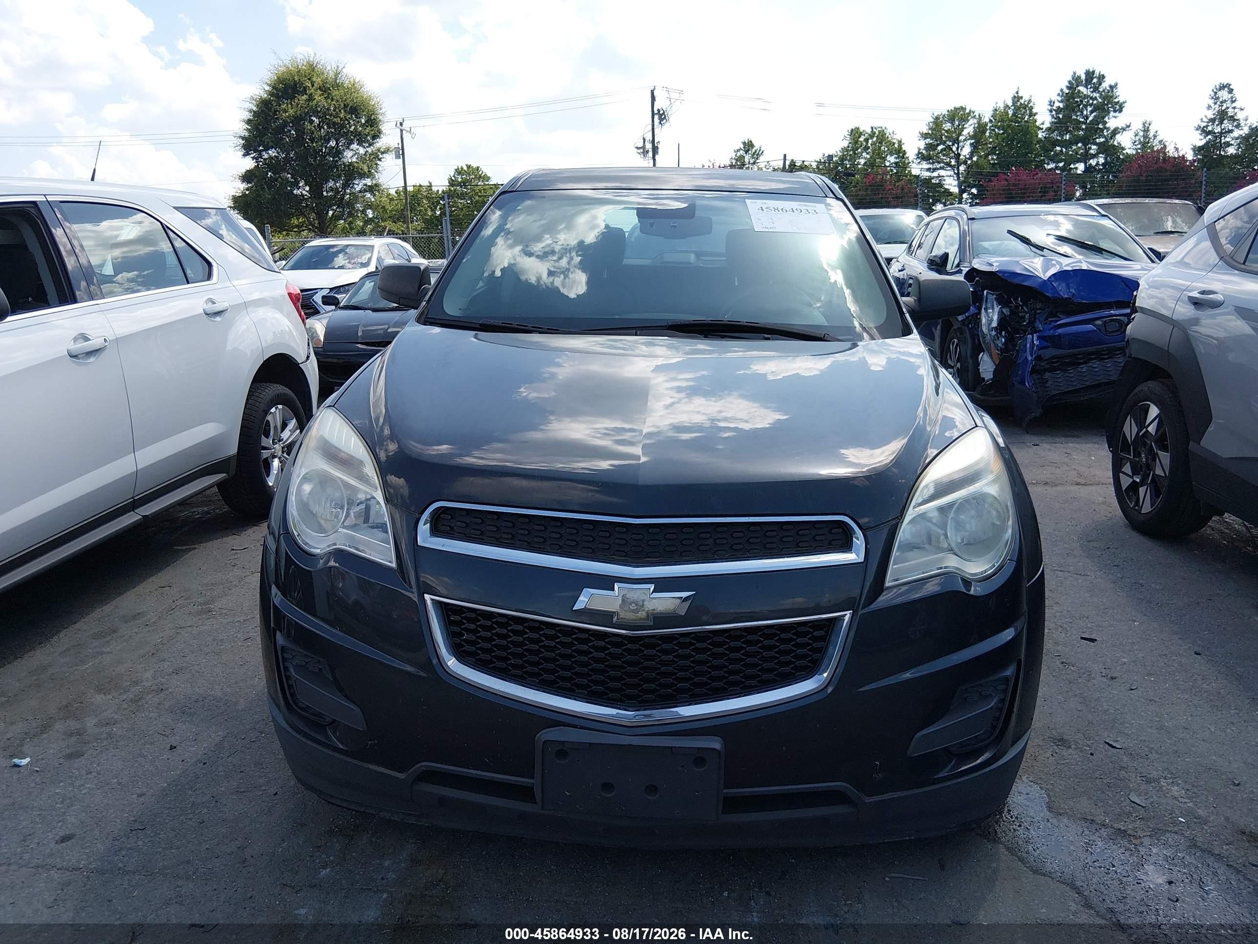 2014 Chevrolet Equinox Ls Gray vin: 2GNALAEK9E6176143
