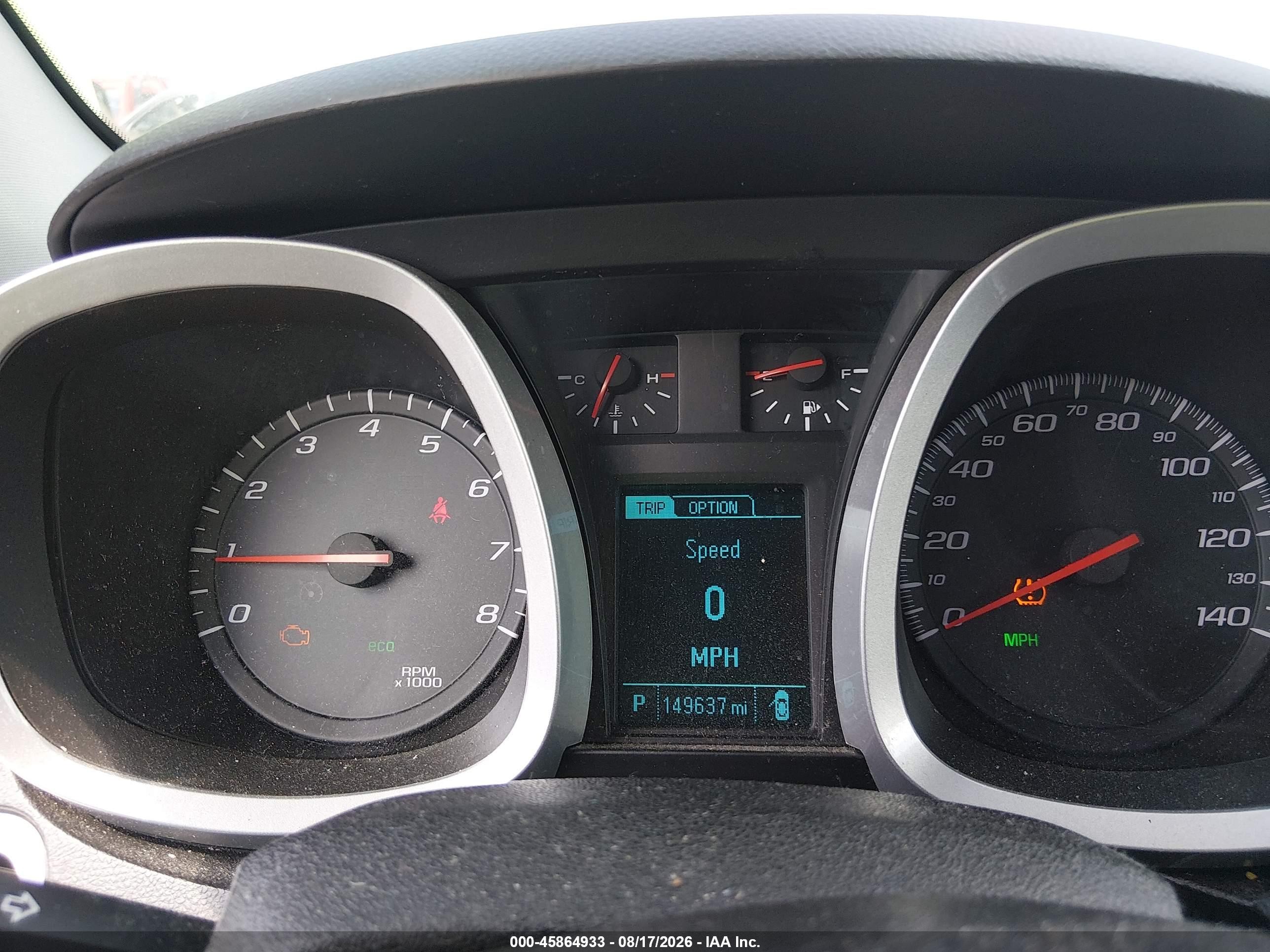 2014 Chevrolet Equinox Ls Gray vin: 2GNALAEK9E6176143
