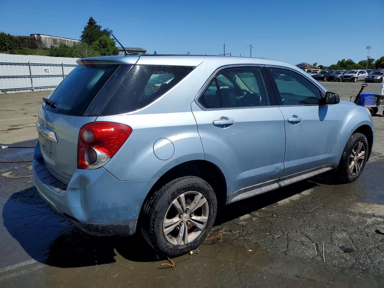 2014 Chevrolet Equinox Ls Blue vin: 2GNALAEK9E6190804