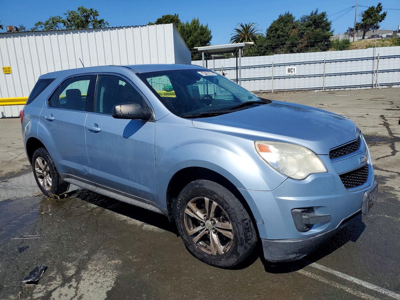 2014 Chevrolet Equinox Ls Blue vin: 2GNALAEK9E6190804