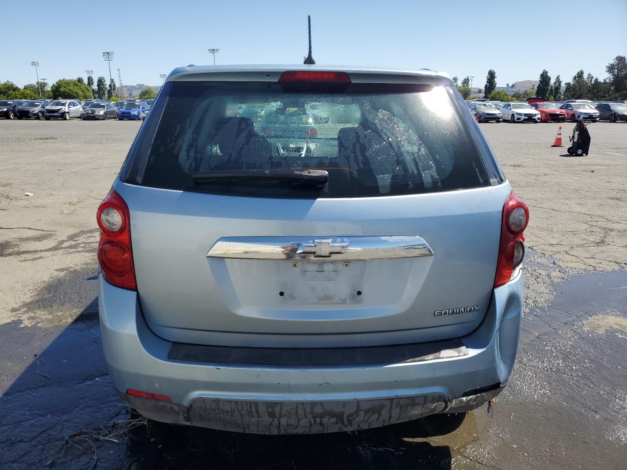 2014 Chevrolet Equinox Ls Blue vin: 2GNALAEK9E6190804 Damage: Rear Bumper, Broken, Replacement Required