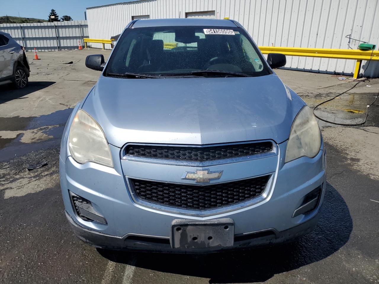 2014 Chevrolet Equinox Ls Blue vin: 2GNALAEK9E6190804 Damage: Left Head Lamp, Faded, Repair Required