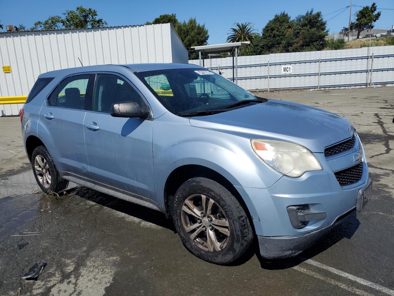 2014 Chevrolet Equinox Ls Blue vin: 2GNALAEK9E6190804 Damage: Hood, Multiple Scratches Light, 5