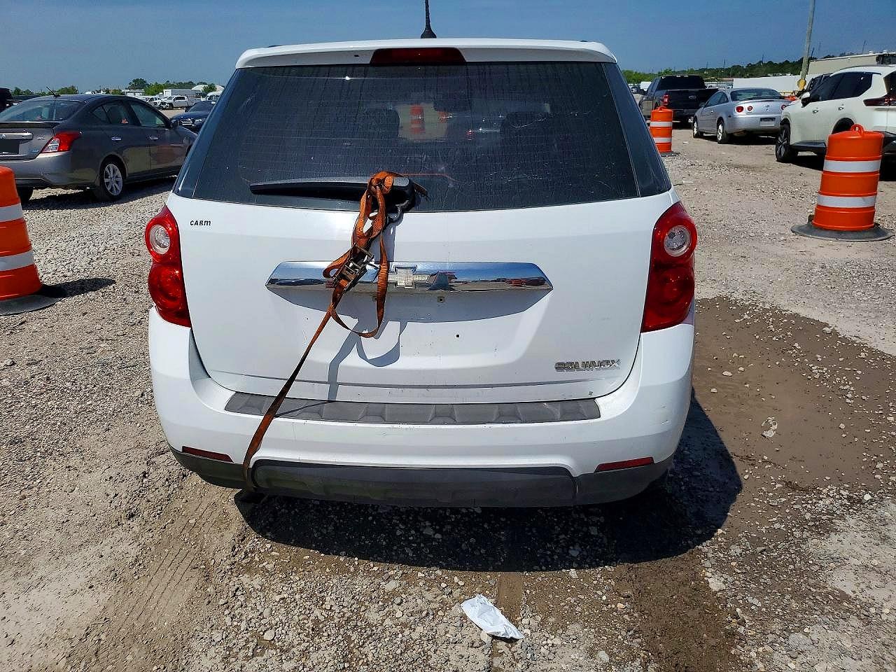 2014 Chevrolet Equinox Ls White vin: 2GNALAEK9E6215474
