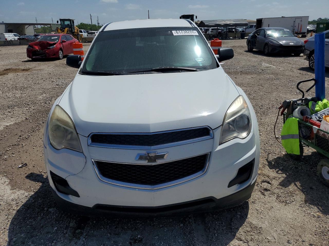 2014 Chevrolet Equinox Ls White vin: 2GNALAEK9E6215474