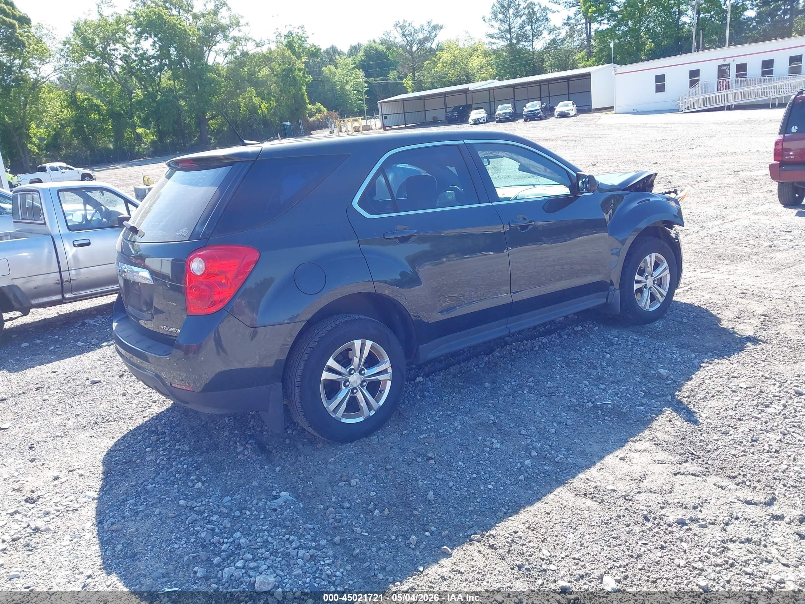 2014 Chevrolet Equinox Ls Black vin: 2GNALAEK9E6280521