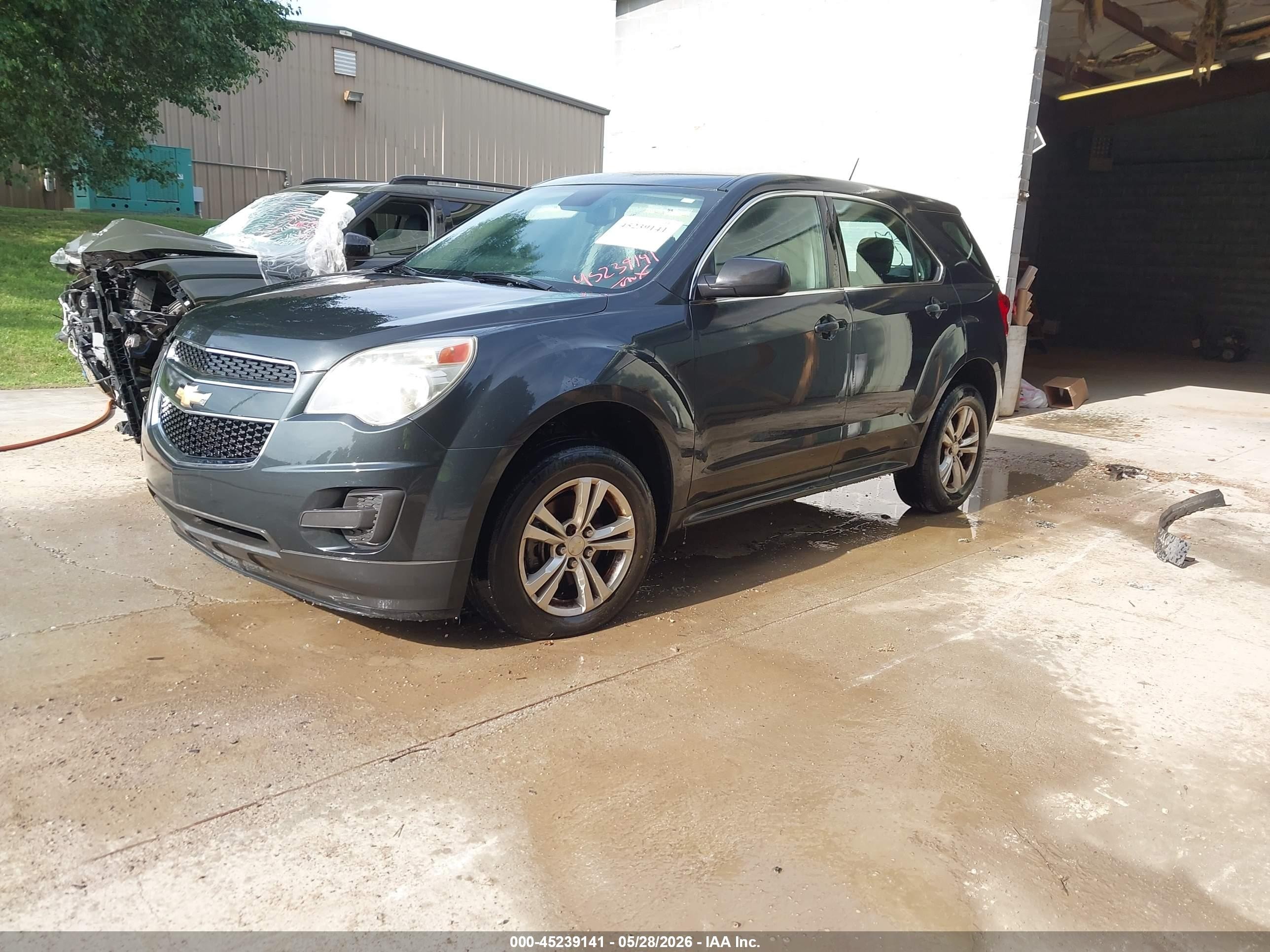 2014 Chevrolet Equinox Ls Gray vin: 2GNALAEK9E6285931