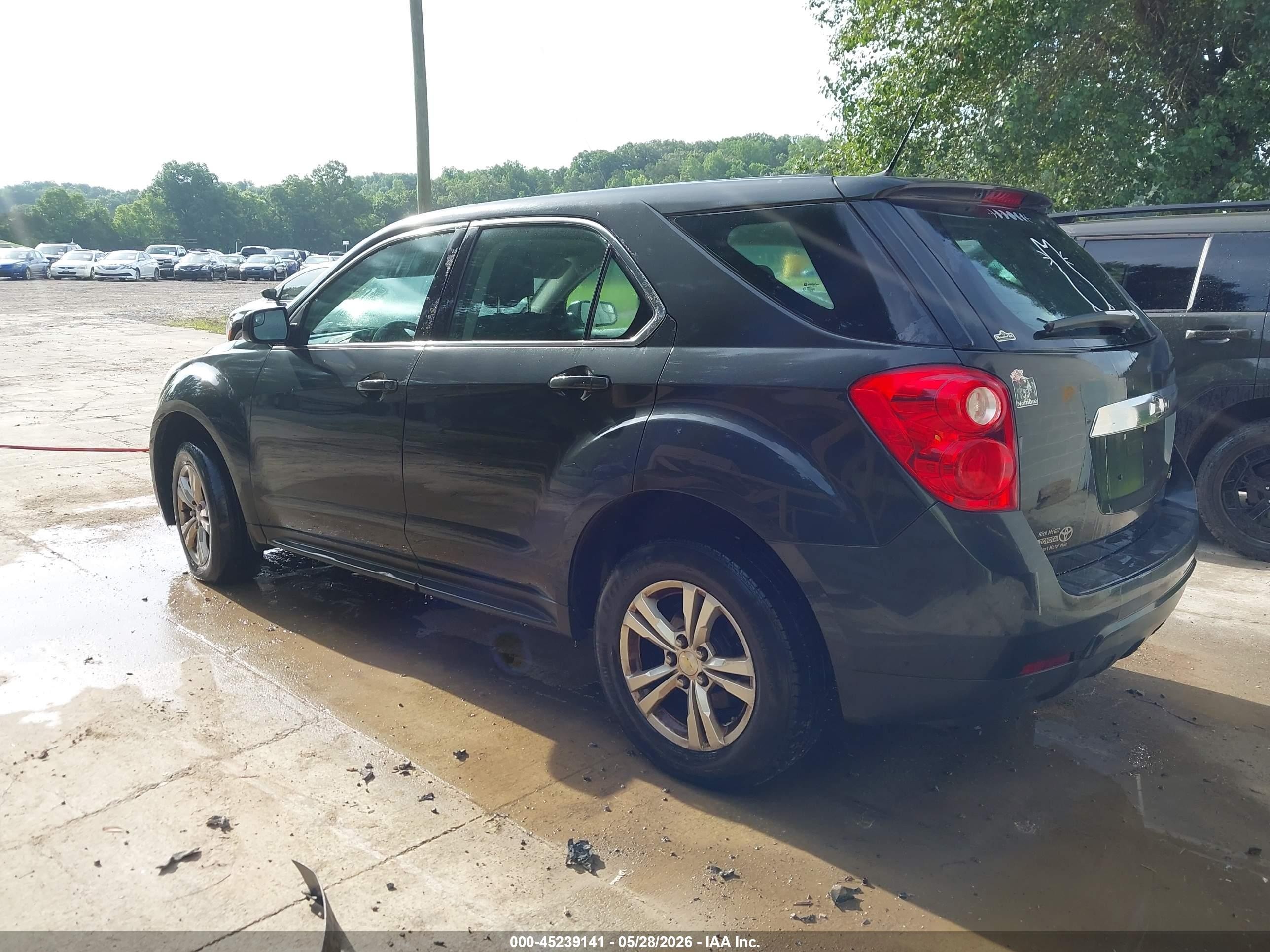 2014 Chevrolet Equinox Ls Gray vin: 2GNALAEK9E6285931