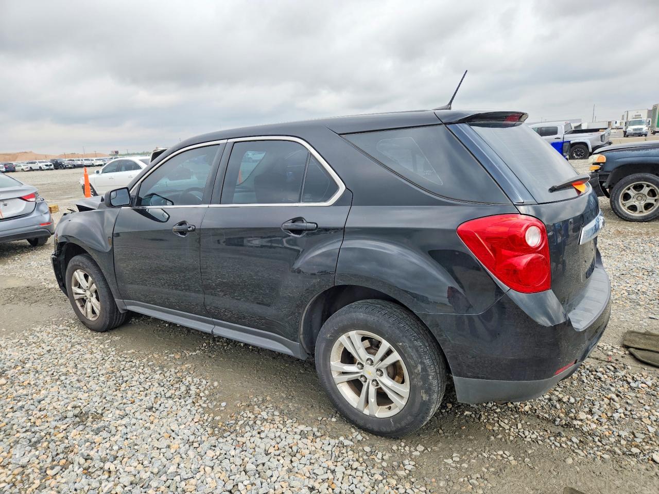 2014 Chevrolet Equinox Ls Black vin: 2GNALAEK9E6322508