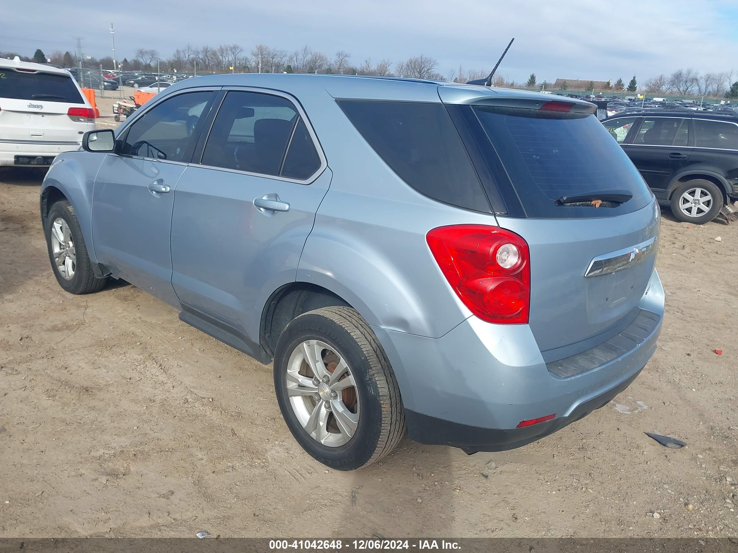 2014 Chevrolet Equinox Ls Blue vin: 2GNALAEK9E6358991