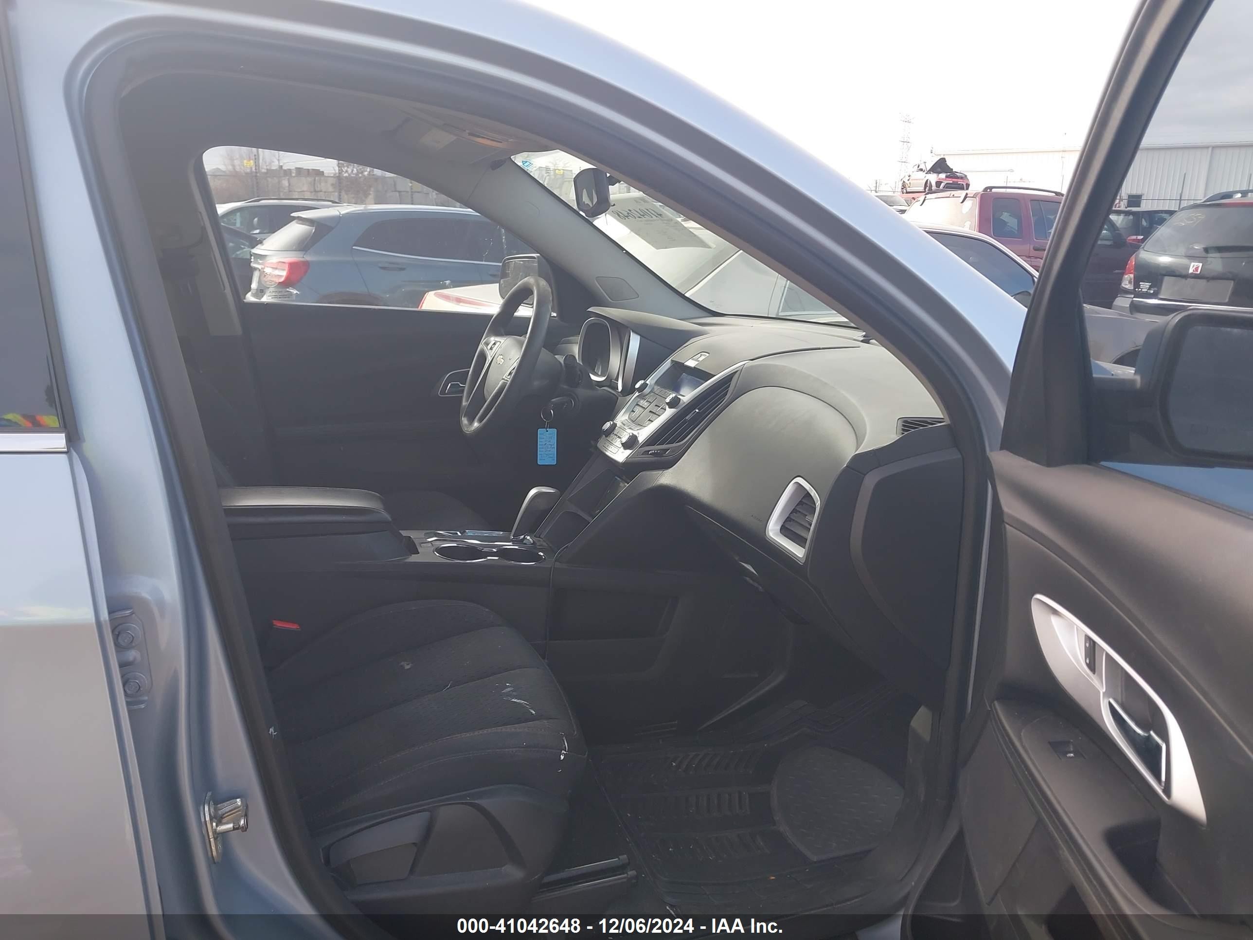2014 Chevrolet Equinox Ls Blue vin: 2GNALAEK9E6358991
