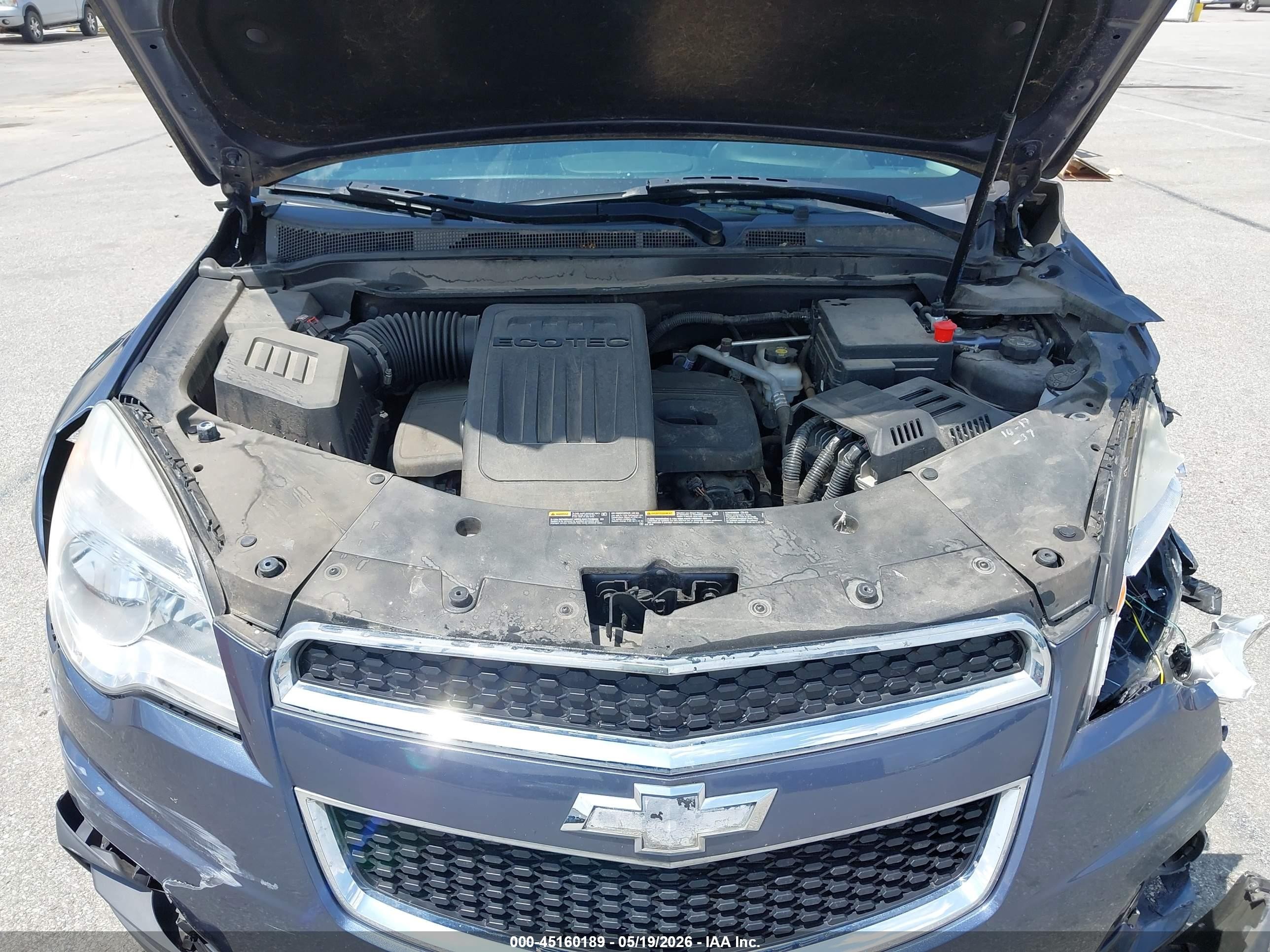 2014 Chevrolet Equinox Ls Blue vin: 2GNALAEK9E6368288