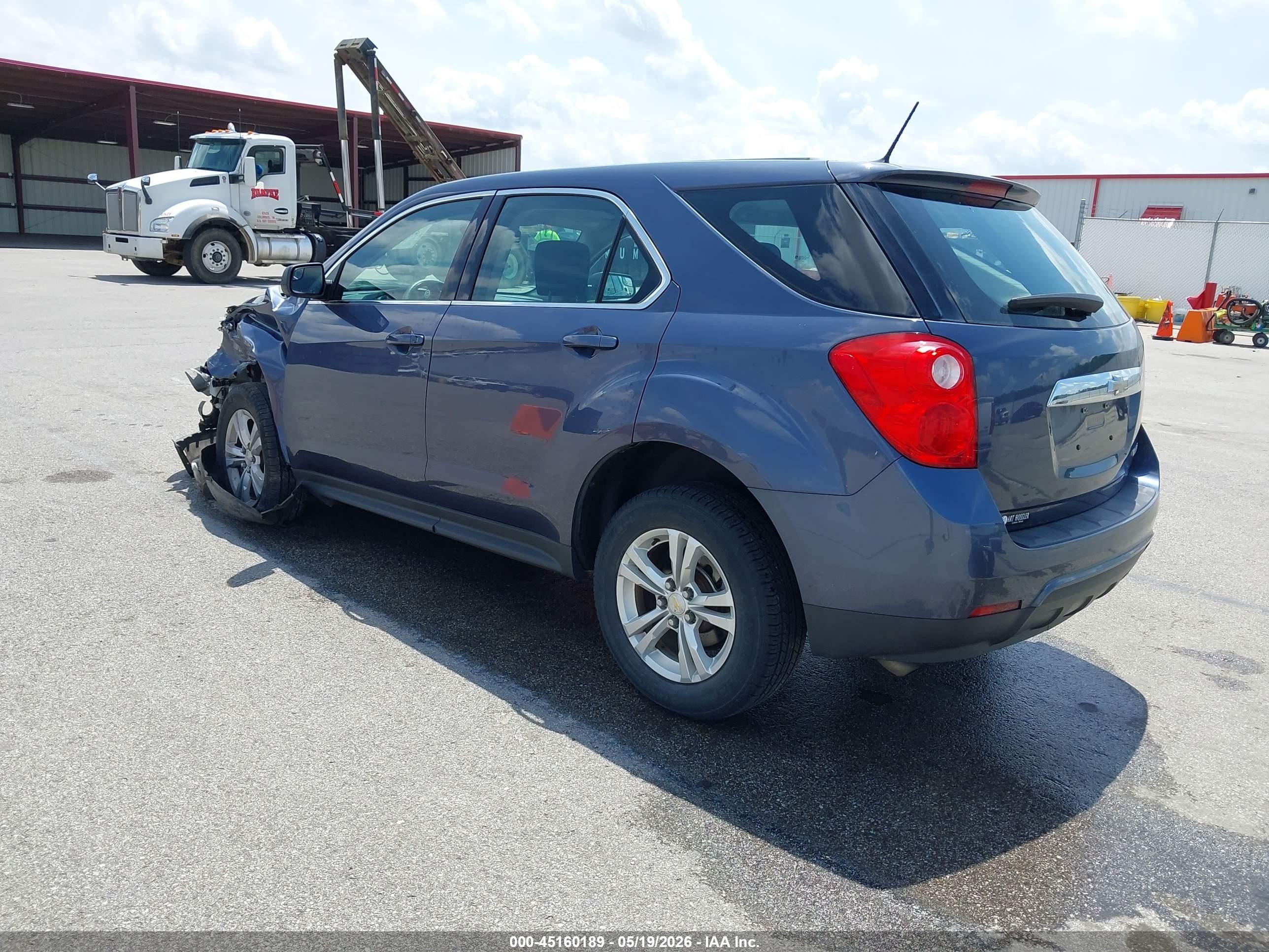 2014 Chevrolet Equinox Ls Blue vin: 2GNALAEK9E6368288