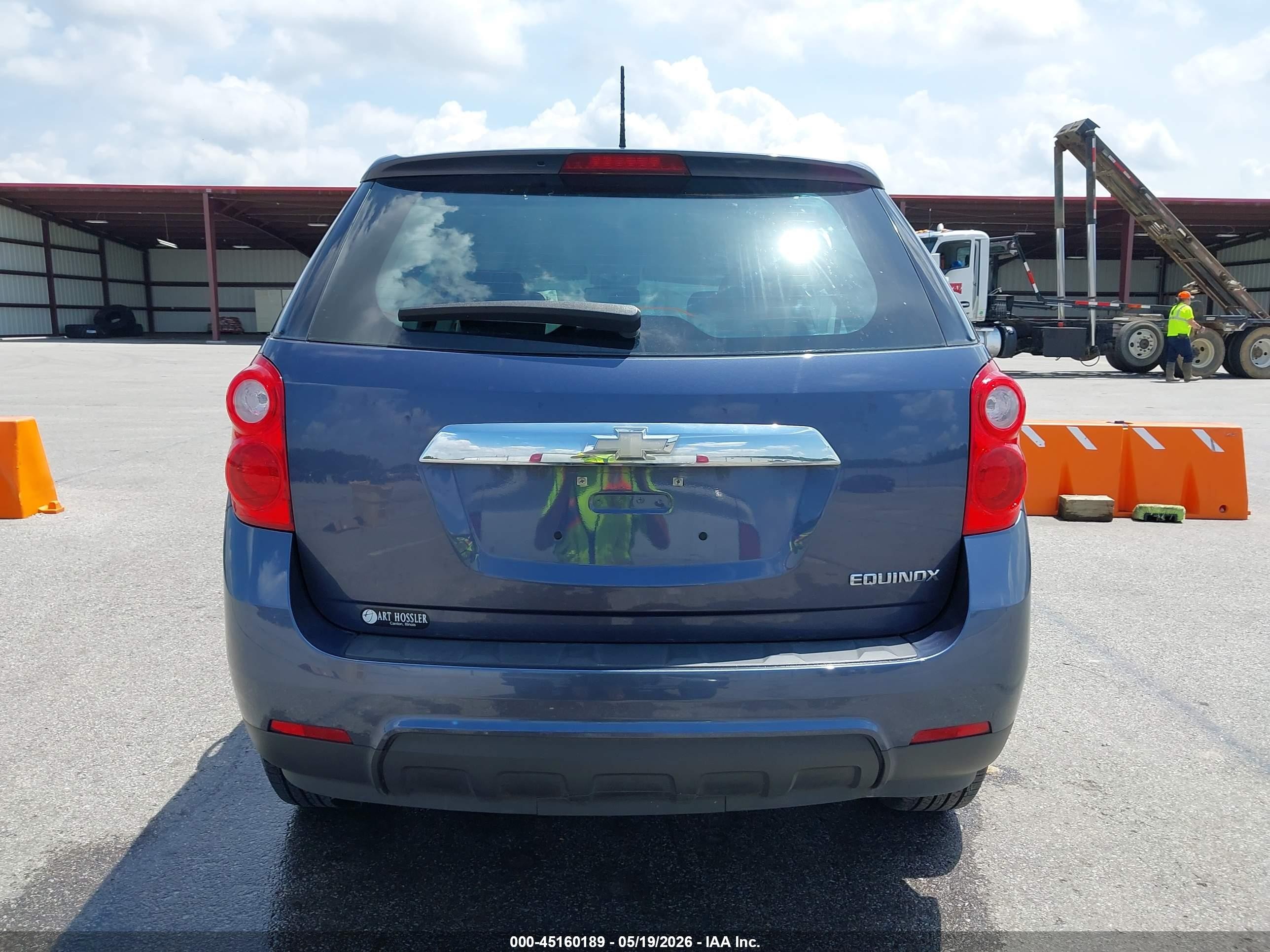 2014 Chevrolet Equinox Ls Blue vin: 2GNALAEK9E6368288