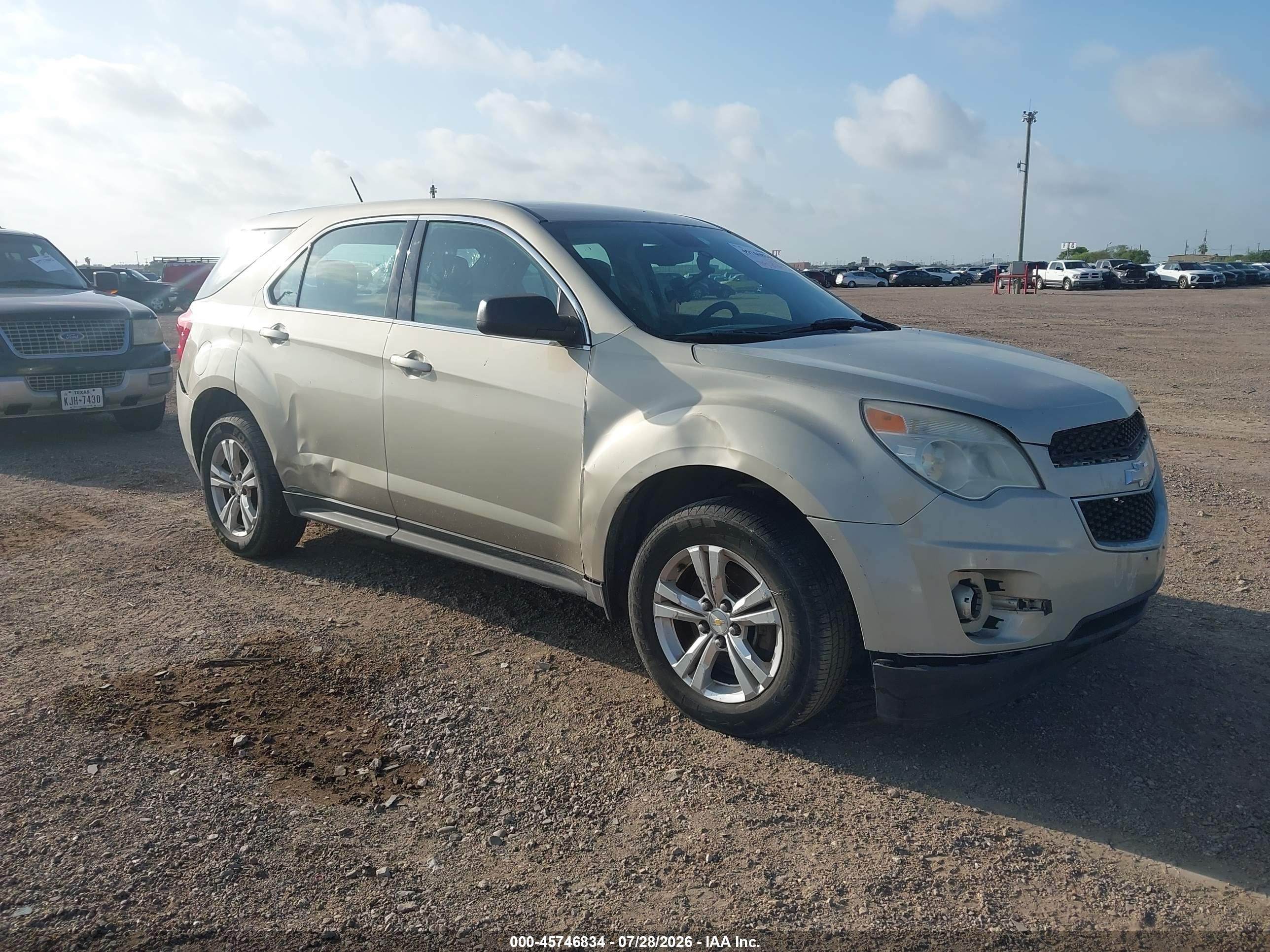 2015 Chevrolet Equinox Ls Beige vin: 2GNALAEK9F1109105