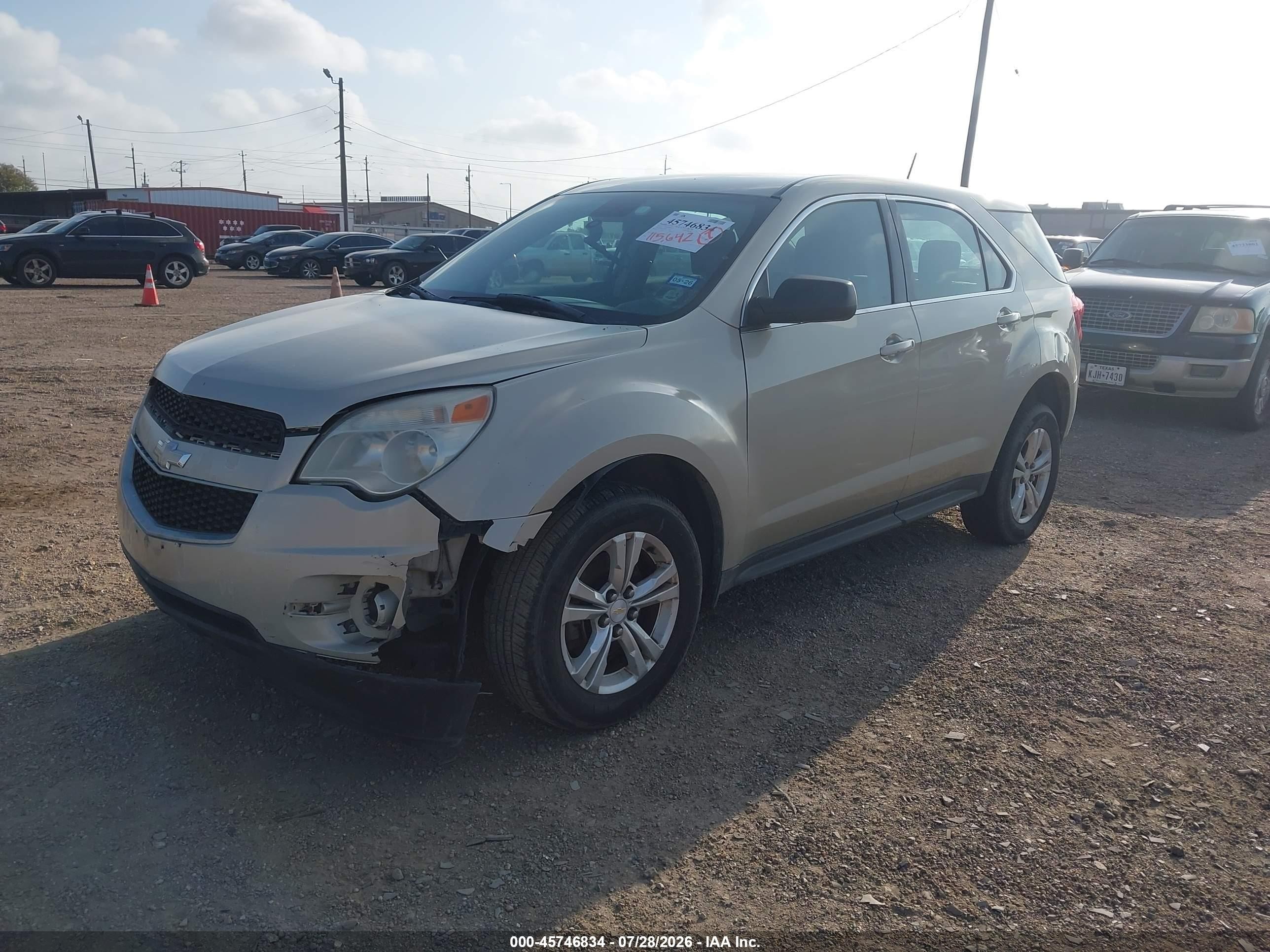 2015 Chevrolet Equinox Ls Beige vin: 2GNALAEK9F1109105