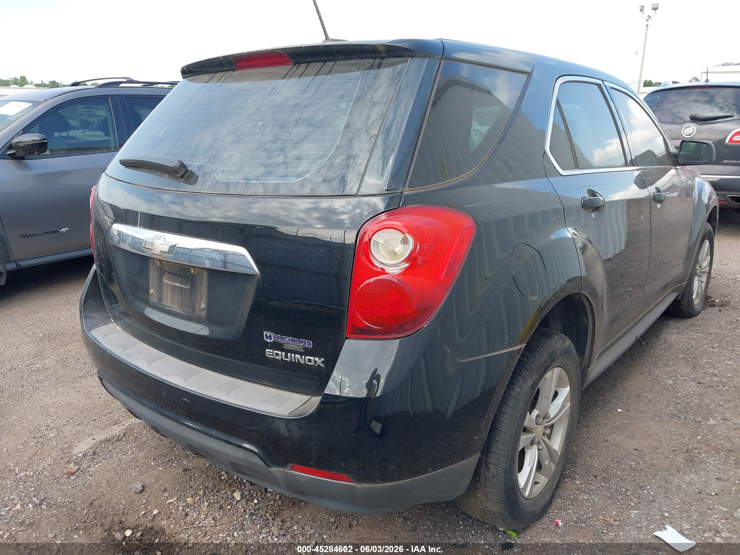 2015 Chevrolet Equinox Ls Black vin: 2GNALAEK9F1113638