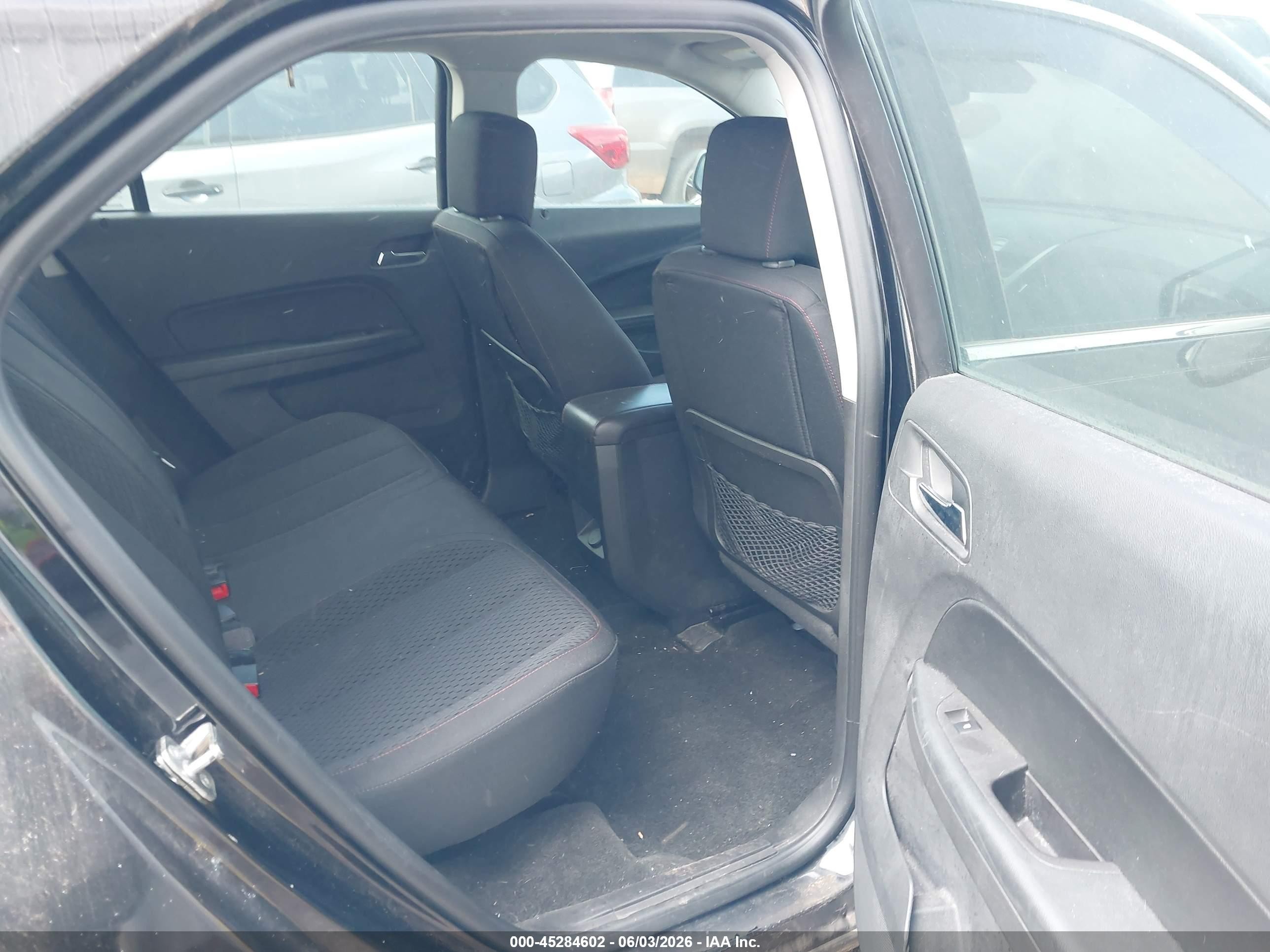 2015 Chevrolet Equinox Ls Black vin: 2GNALAEK9F1113638